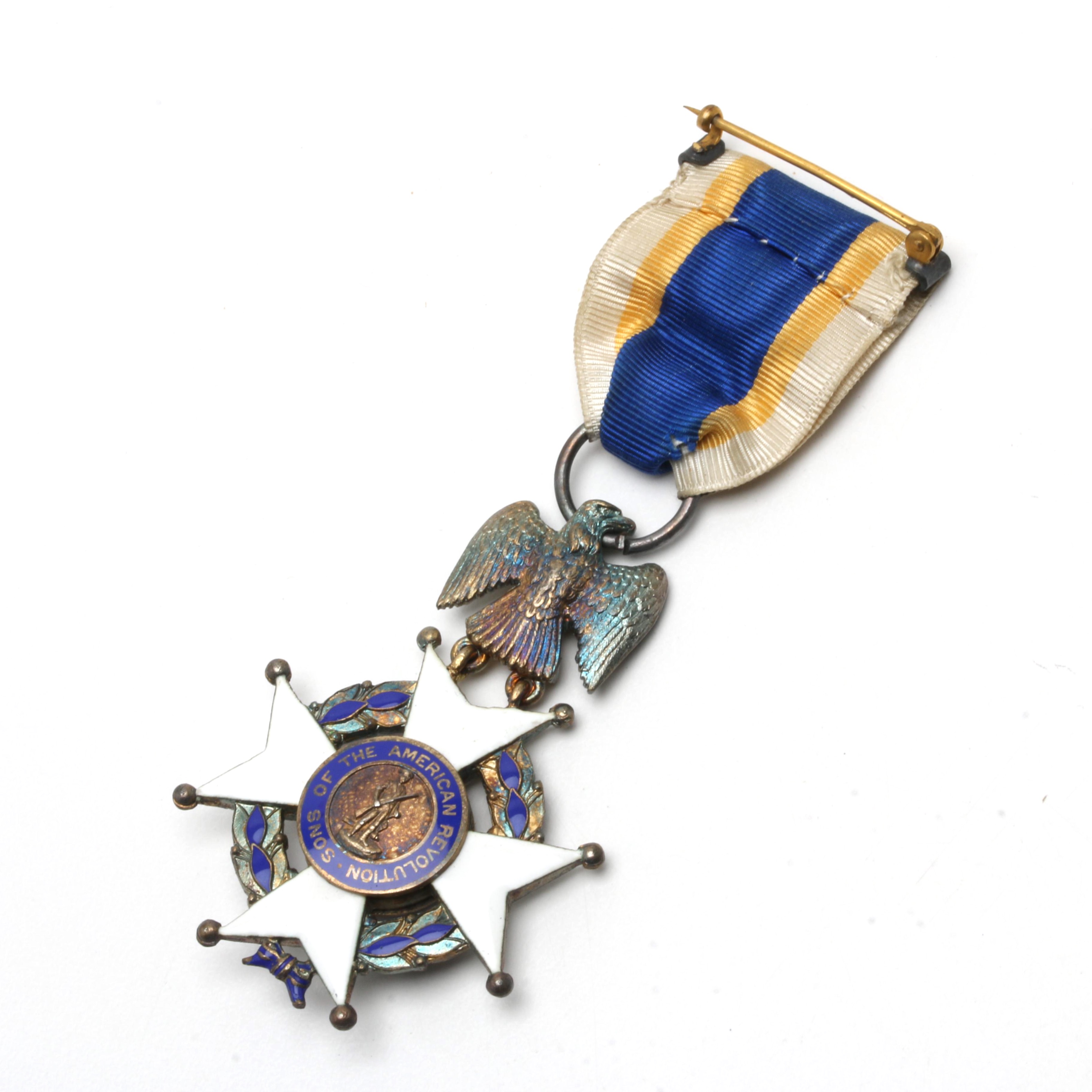 Sons of the American Revolution Membership Badge