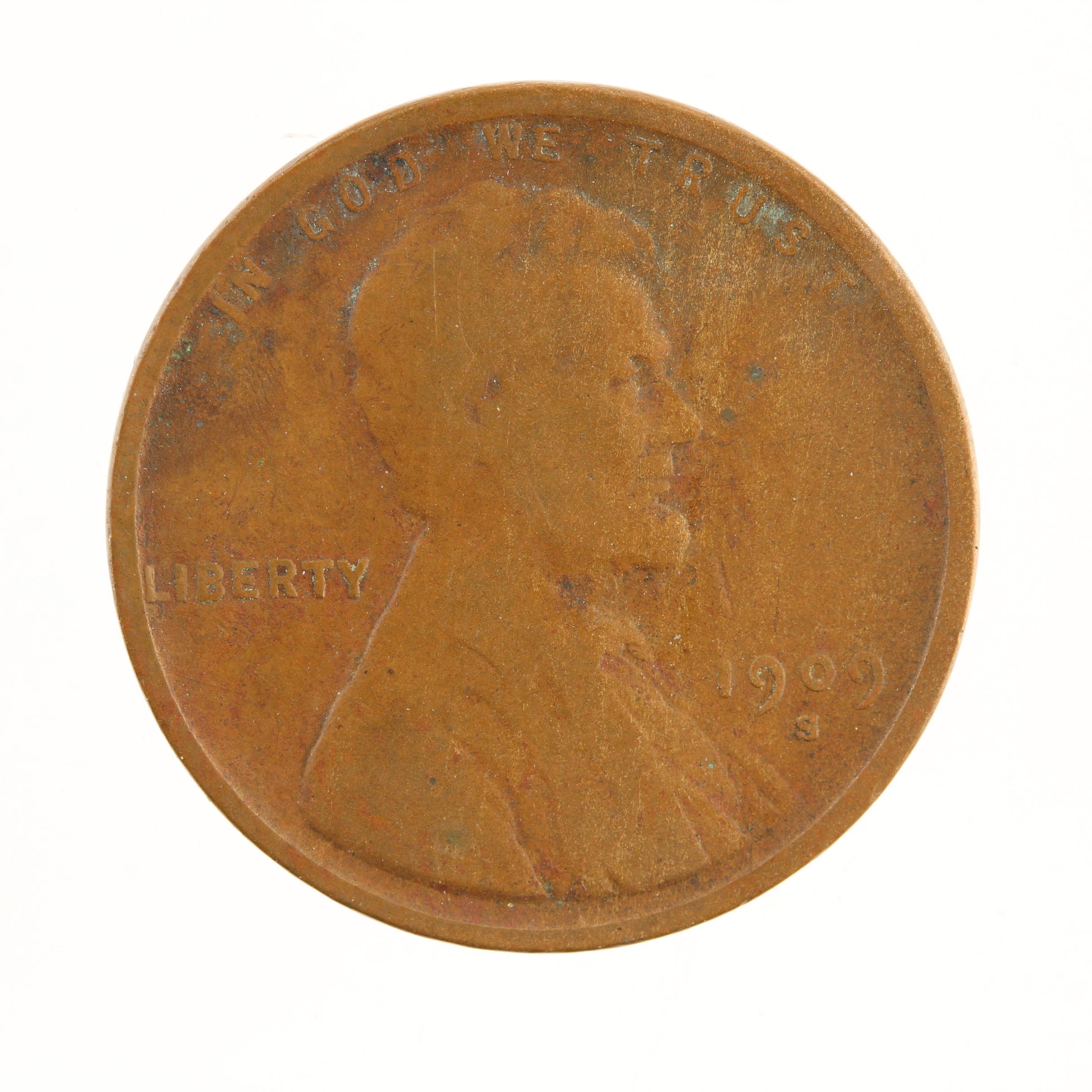 Key Date 1909-S Lincoln Wheat Cent