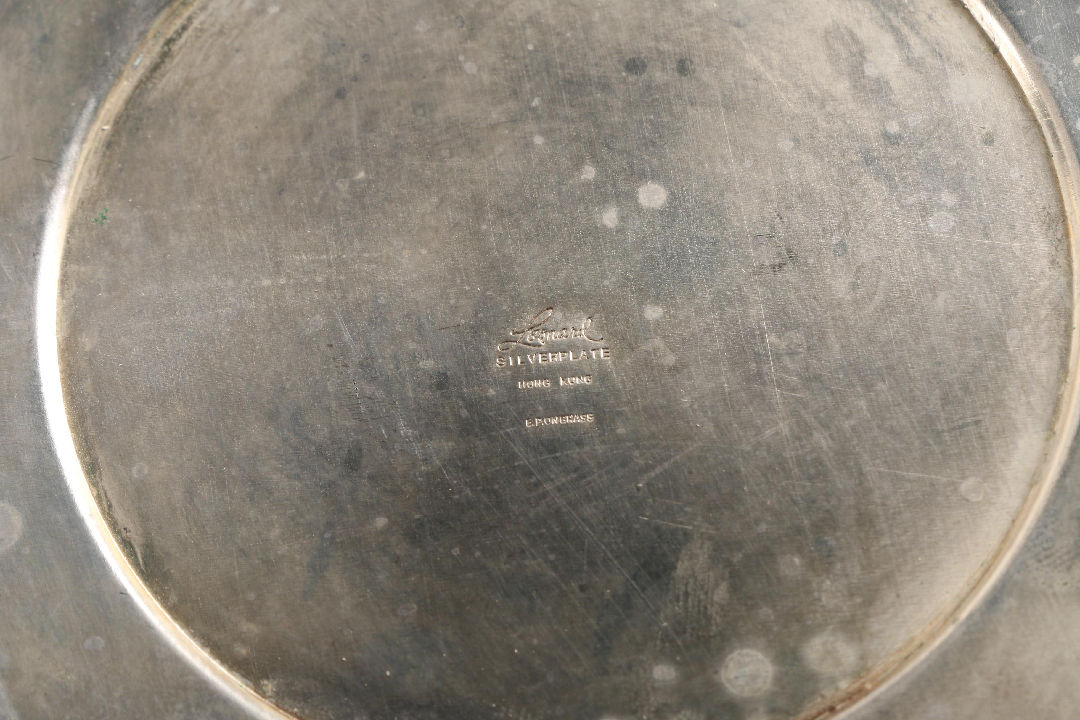 Bombay Gravy Boat, Leonard Bread Basket, and Other Silver Plate Serveware