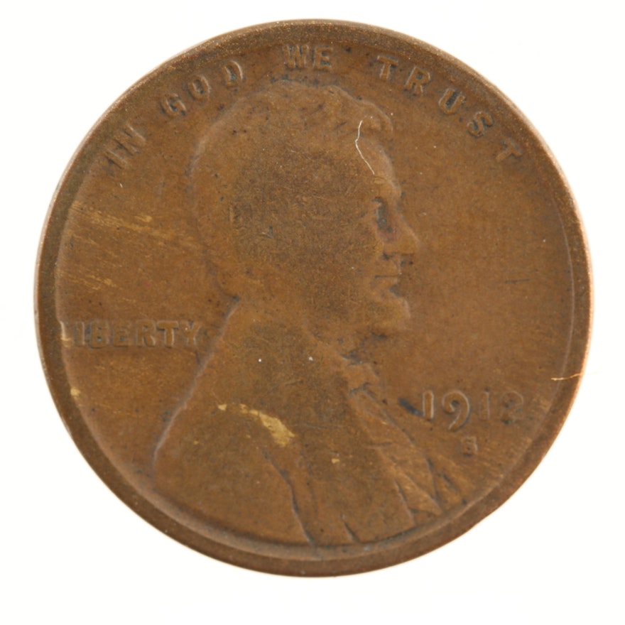 Better Date 1912-S Lincoln Wheat Cent