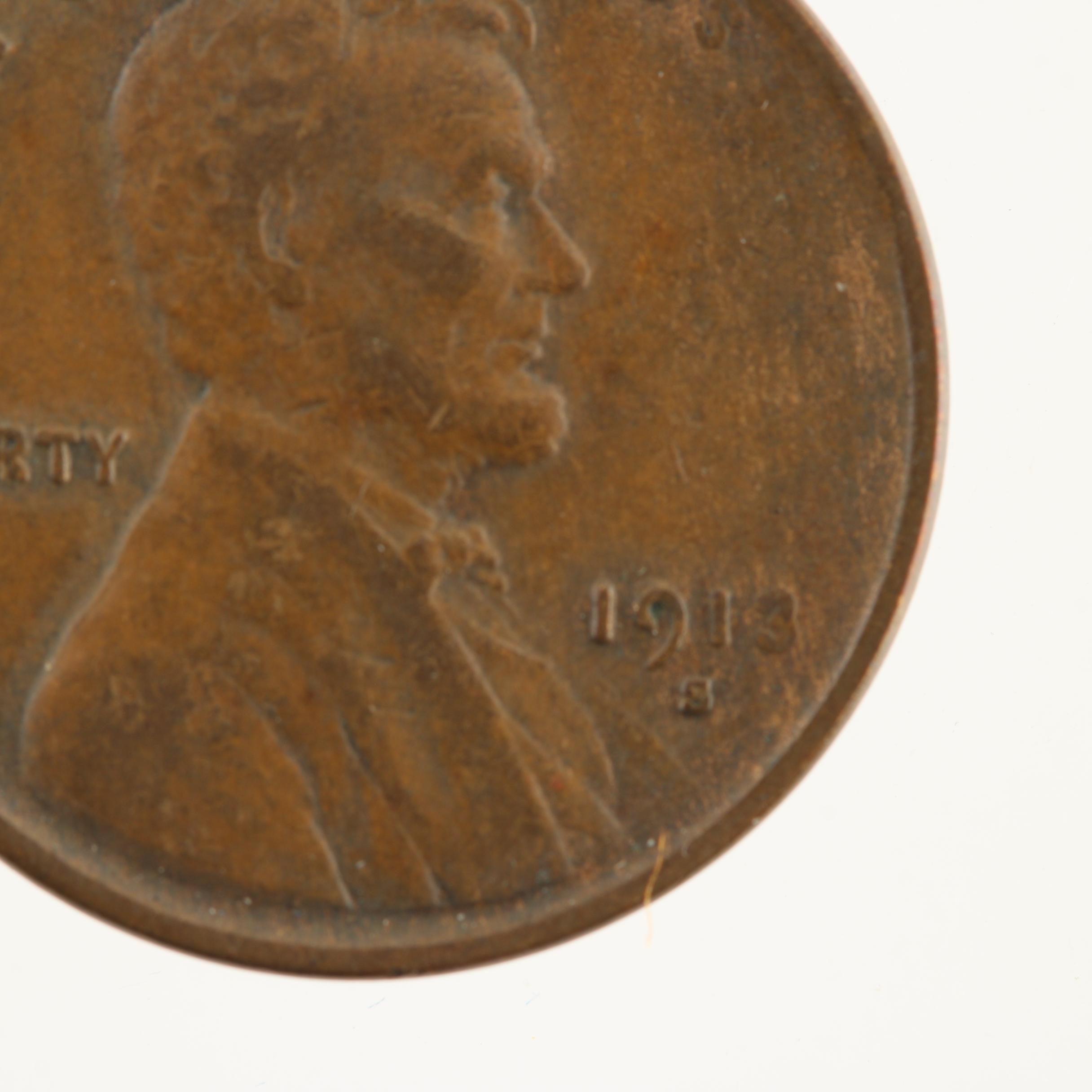 Better Date 1913-S Lincoln Wheat Cent