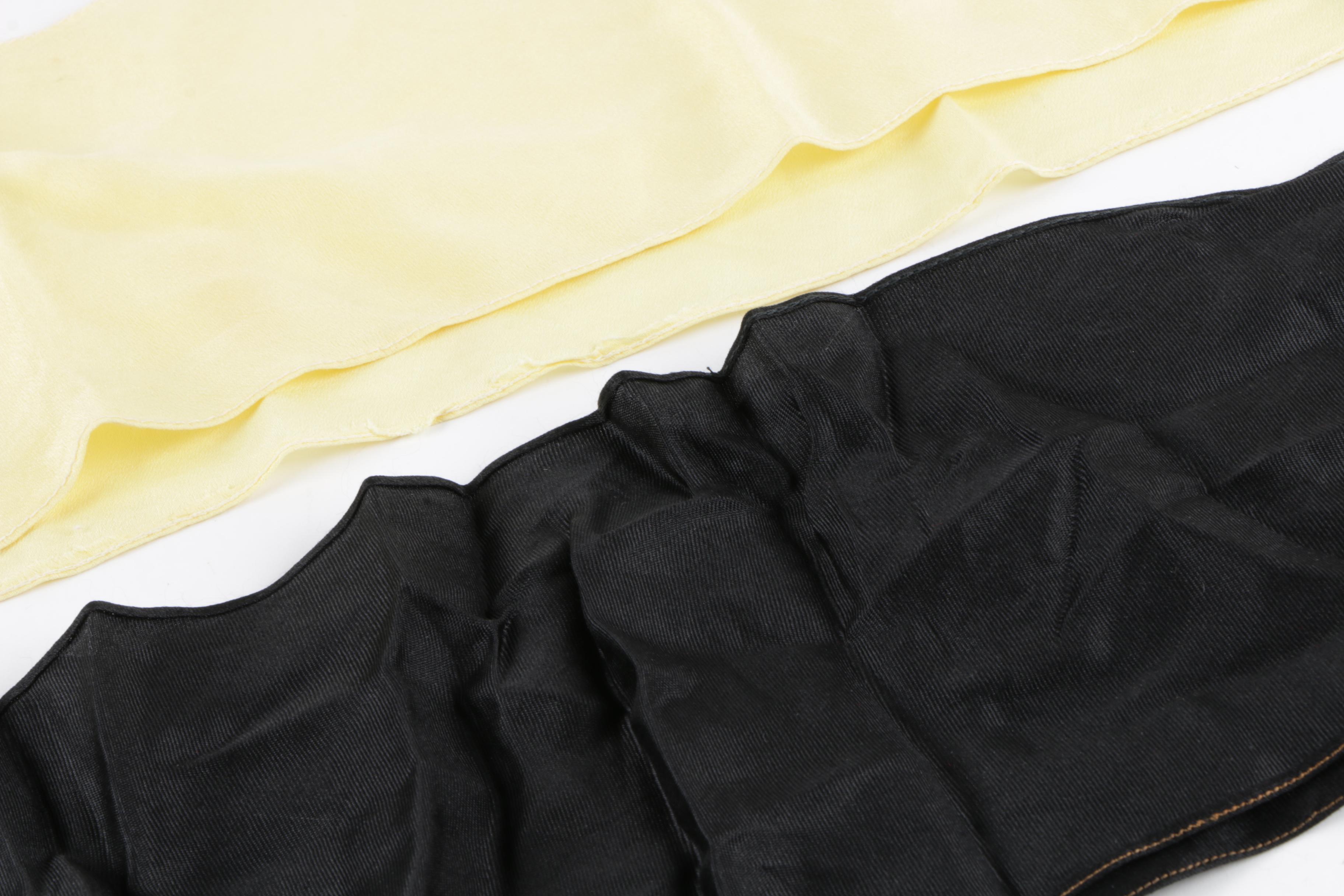 Vintage Solid and Striped Fashion Scarves