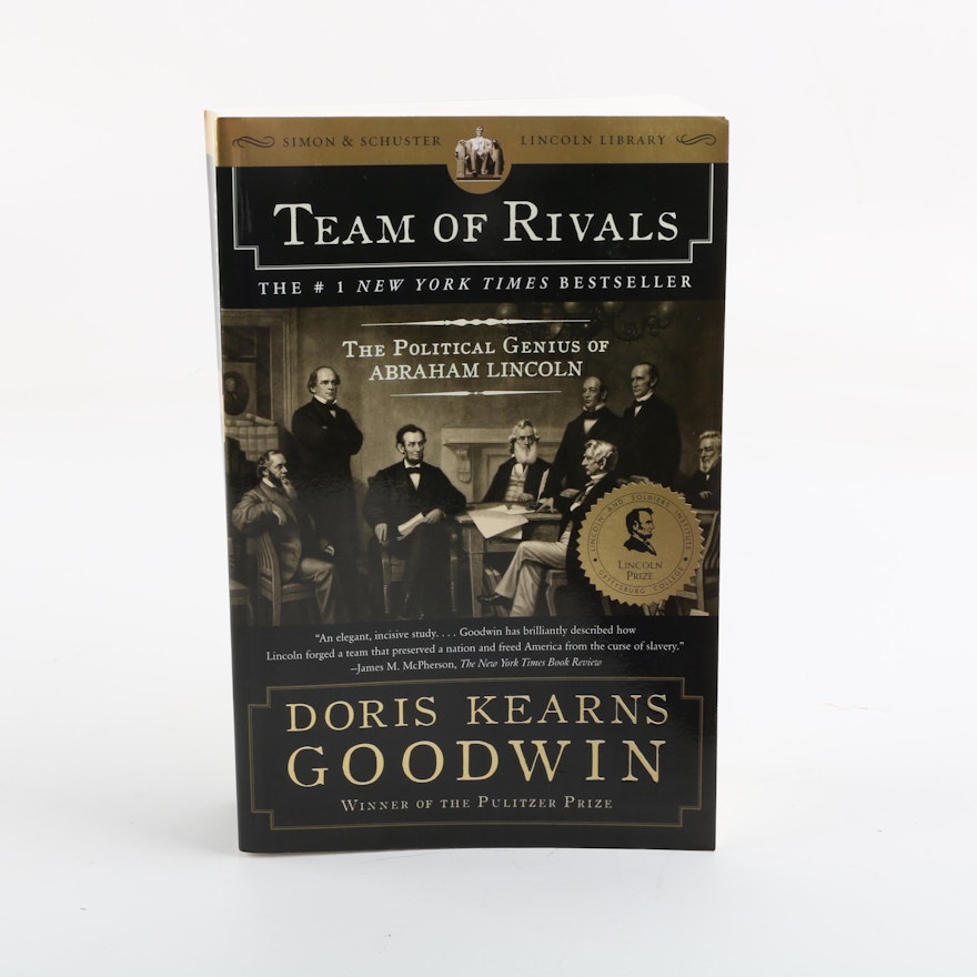 Signed "Team of Rivals" by Doris Kearns Goodwin