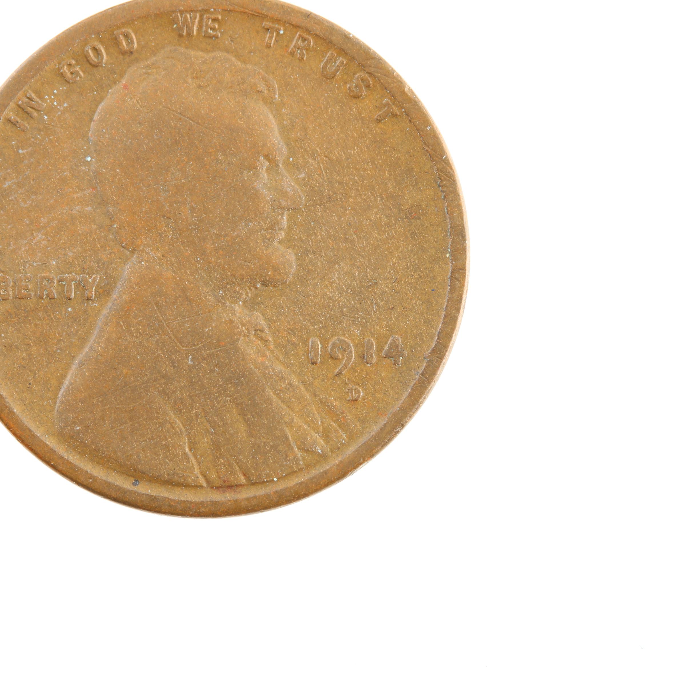 Key Date 1914-D Lincoln Wheat Cent