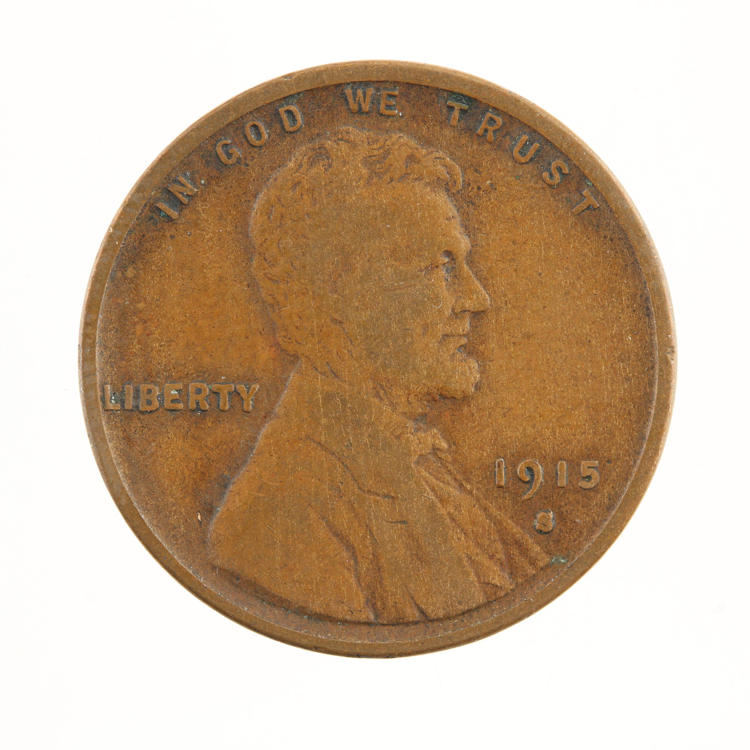Better Date 1915-S Lincoln Wheat Cent