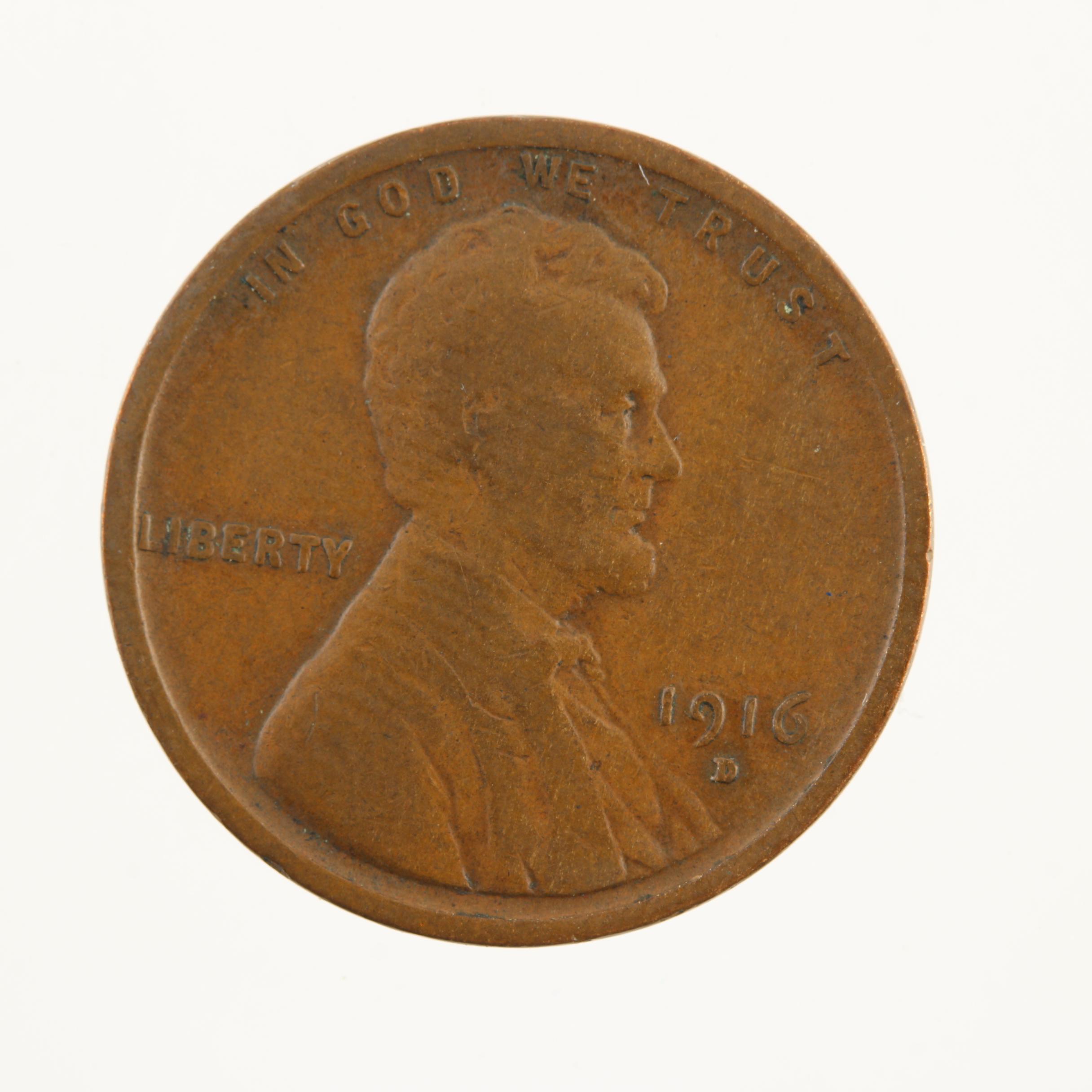 Twenty-Six Early Lincoln Wheat Cents