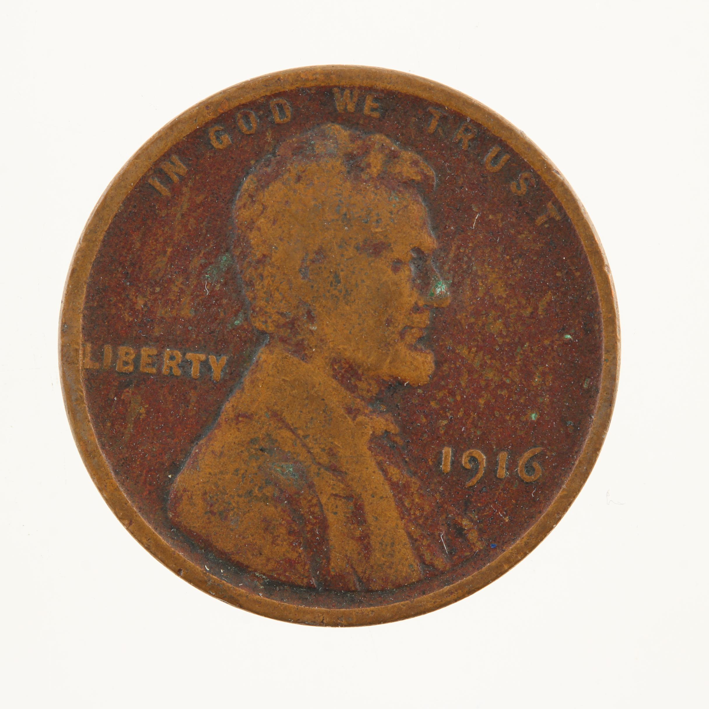 Twenty-Six Early Lincoln Wheat Cents
