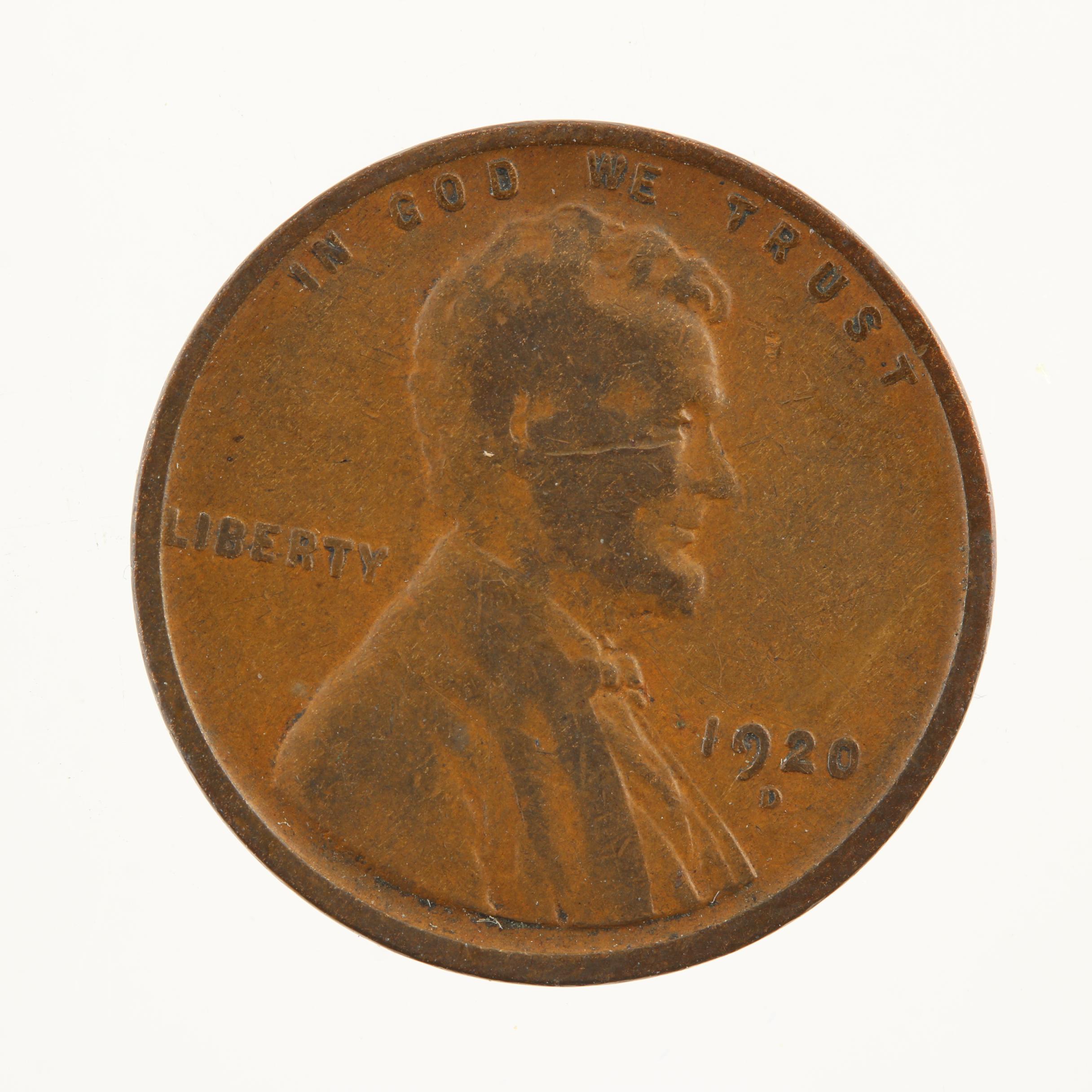 Twenty-Six Early Lincoln Wheat Cents
