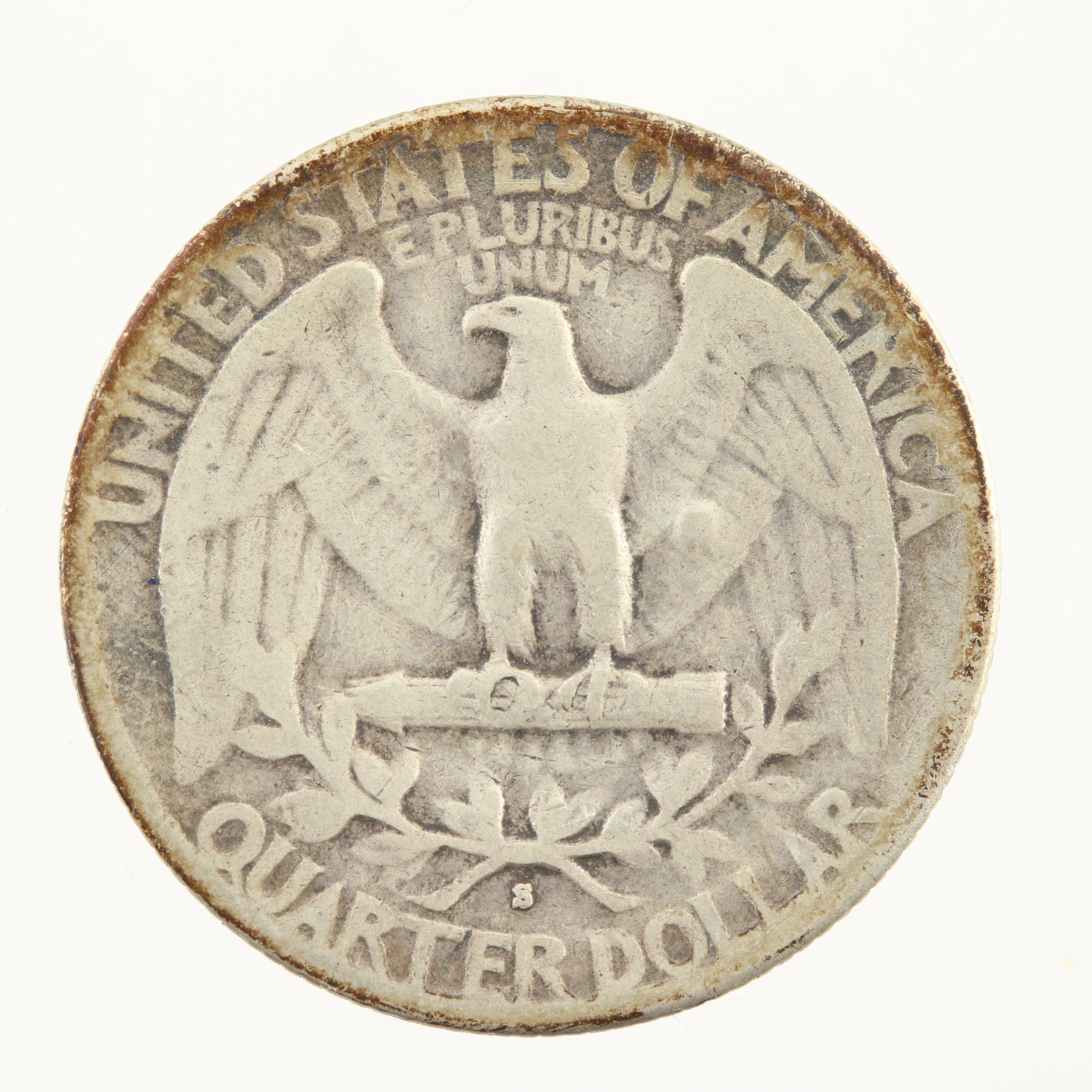 Better Dates 1939-D and 1939-S Washington Silver Quarters