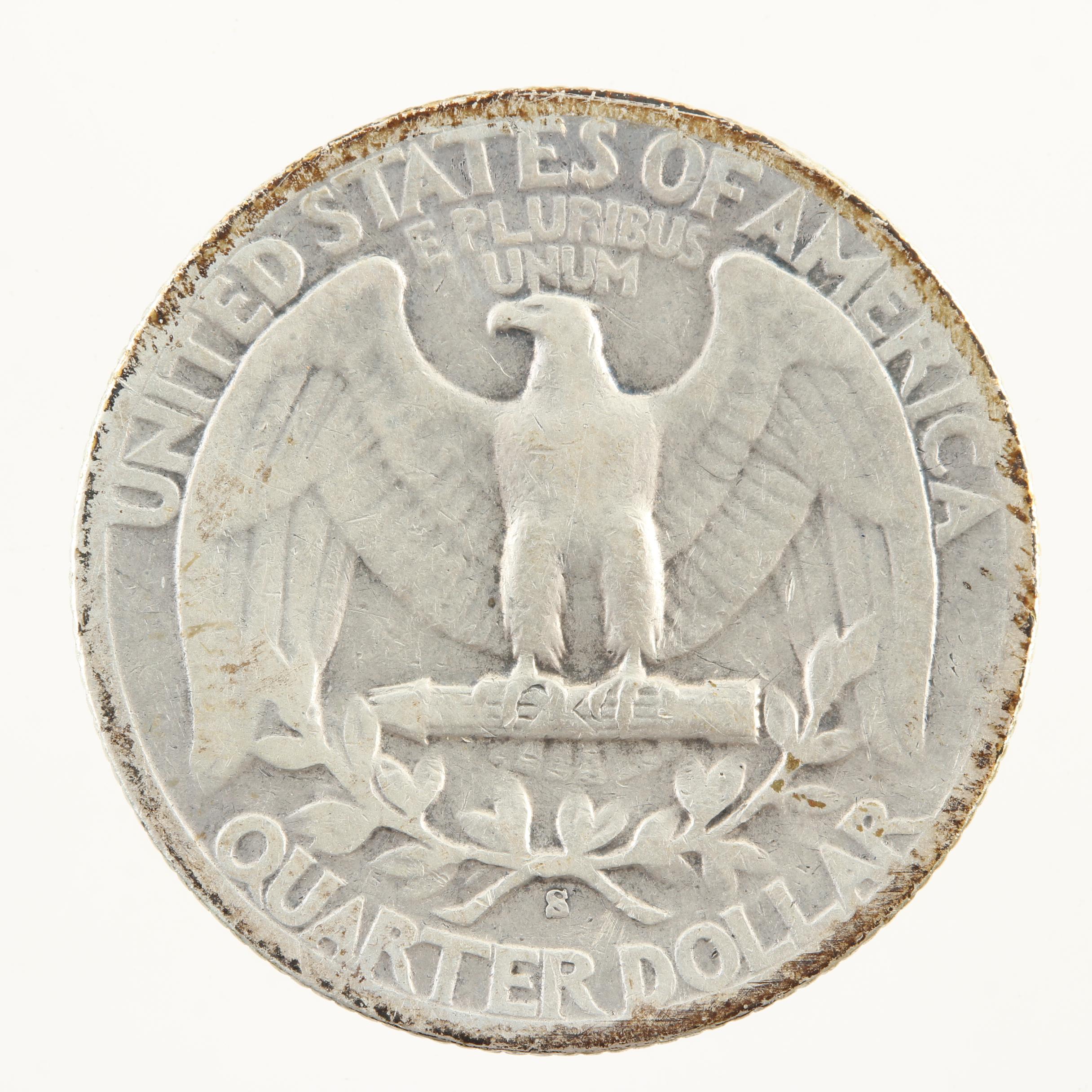 Better Dates 1942-S and 1949 Washington Silver Quarters