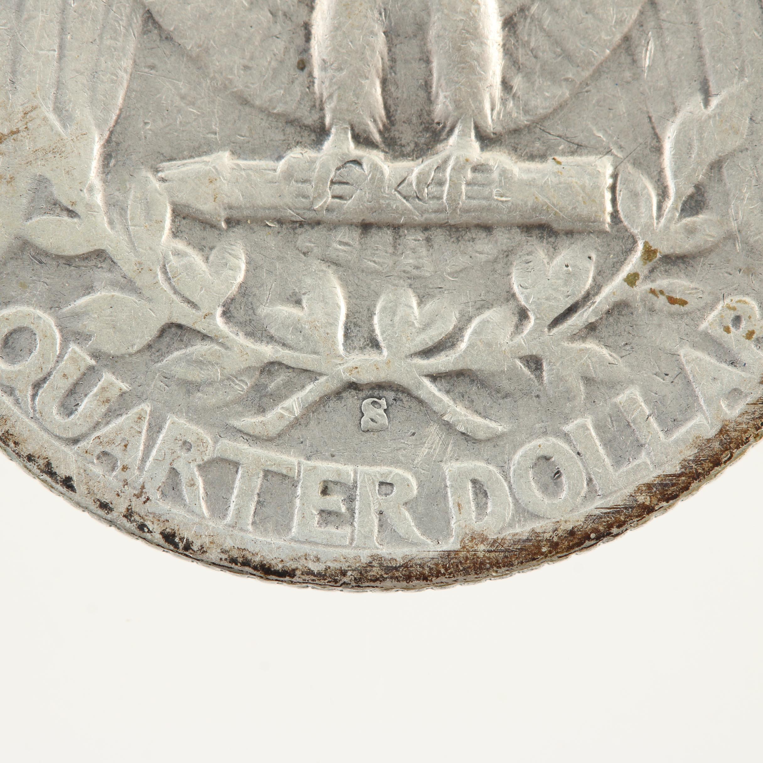 Better Dates 1942-S and 1949 Washington Silver Quarters