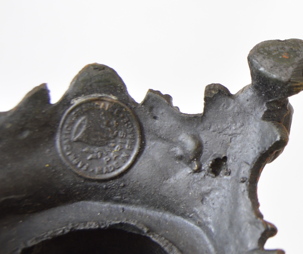 Vintage French Fabrication Francaise Paris Spelter Putti Lamps