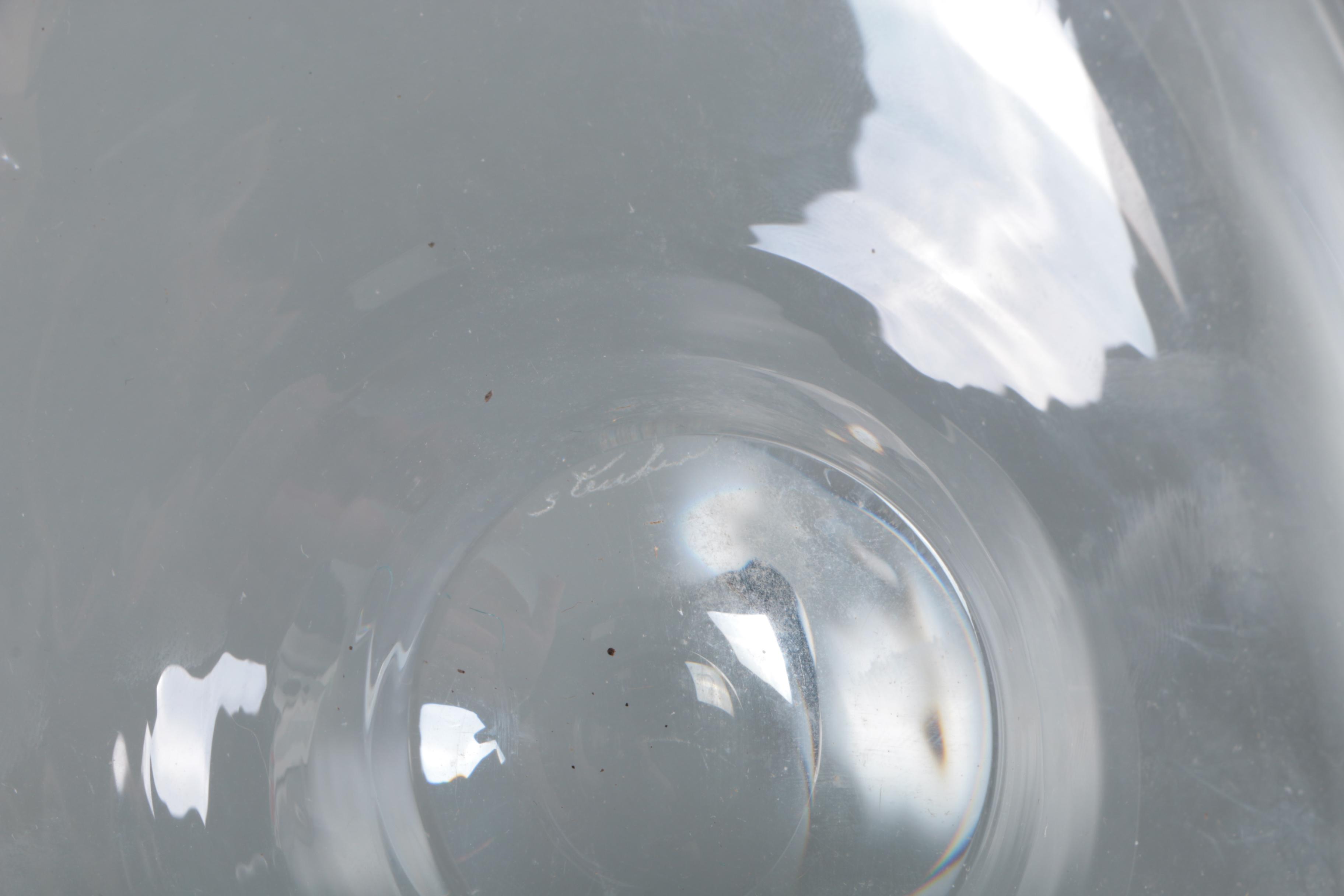 Mid-Century Steuben "Calyx" Glass Bowl by Donald Pollard