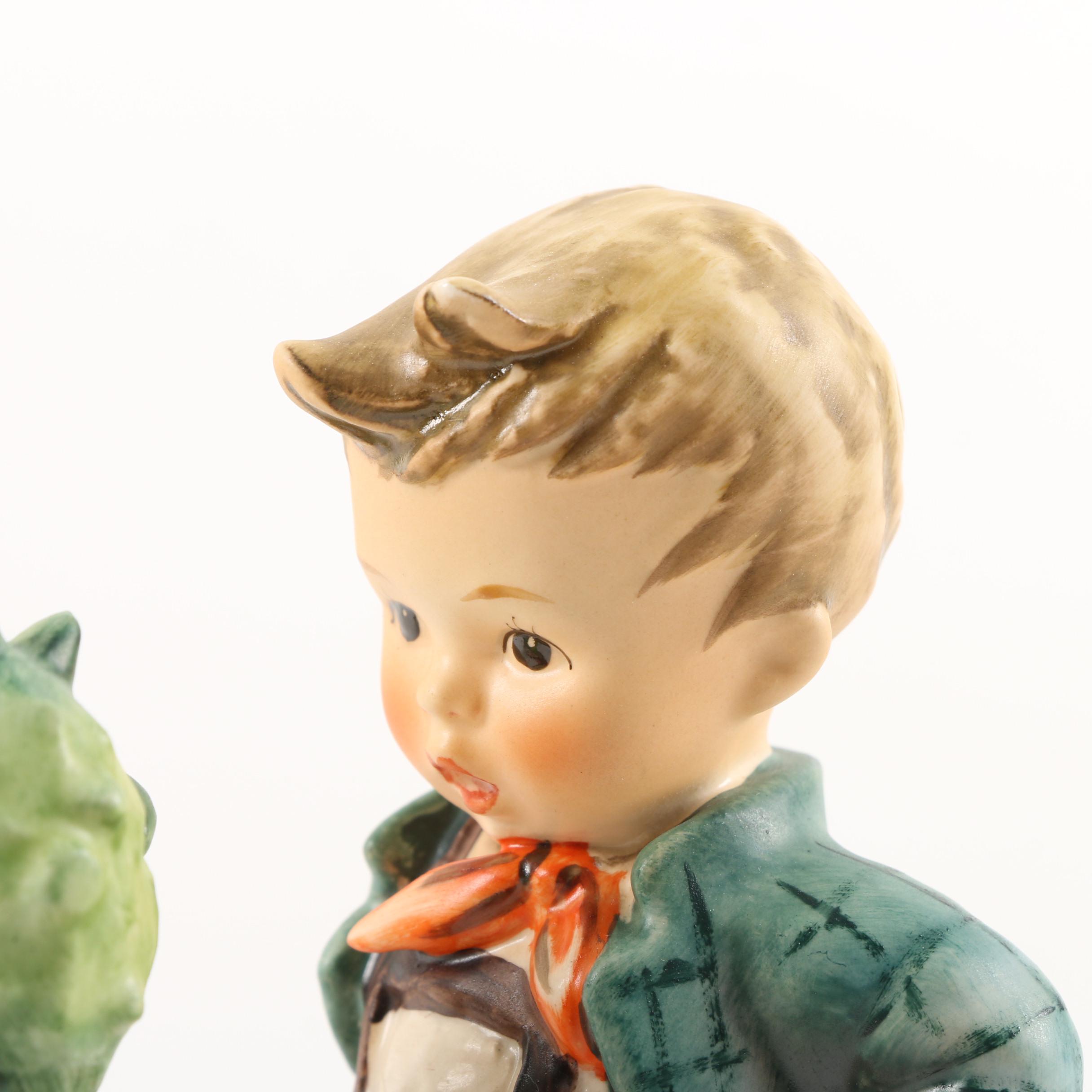 Vintage Hummel "Confidentially", "Strolling Along", "Little Scholar" Figurines