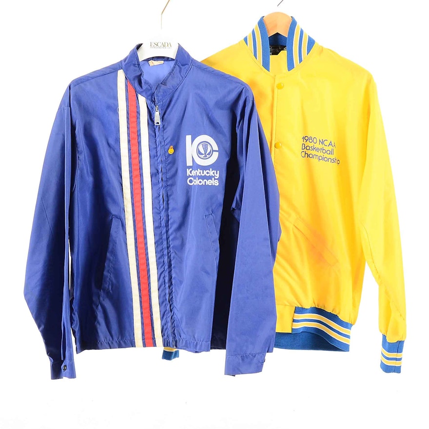 Cawood Ledford's Kentucky Colonels and UK Wildcats Worn Jackets