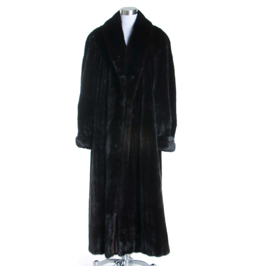 Women's Gartenhaus Black Mink Fur Coat