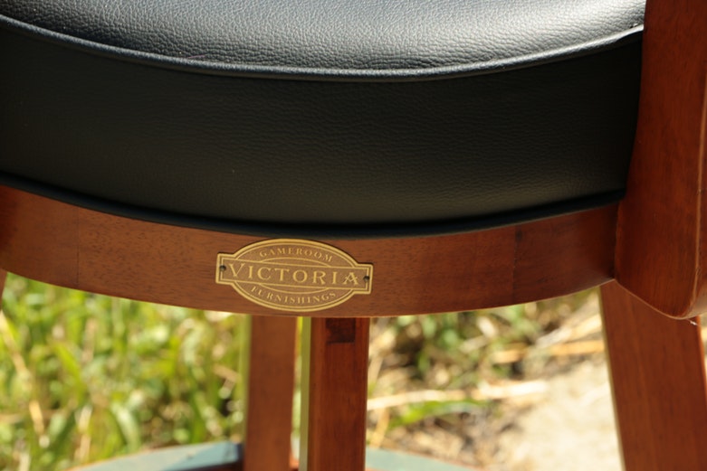 Bar Height Table with Barstools by Victoria Gameroom Furnishings