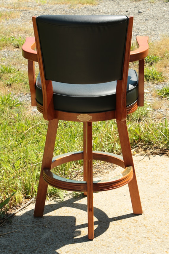Bar Height Table with Barstools by Victoria Gameroom Furnishings