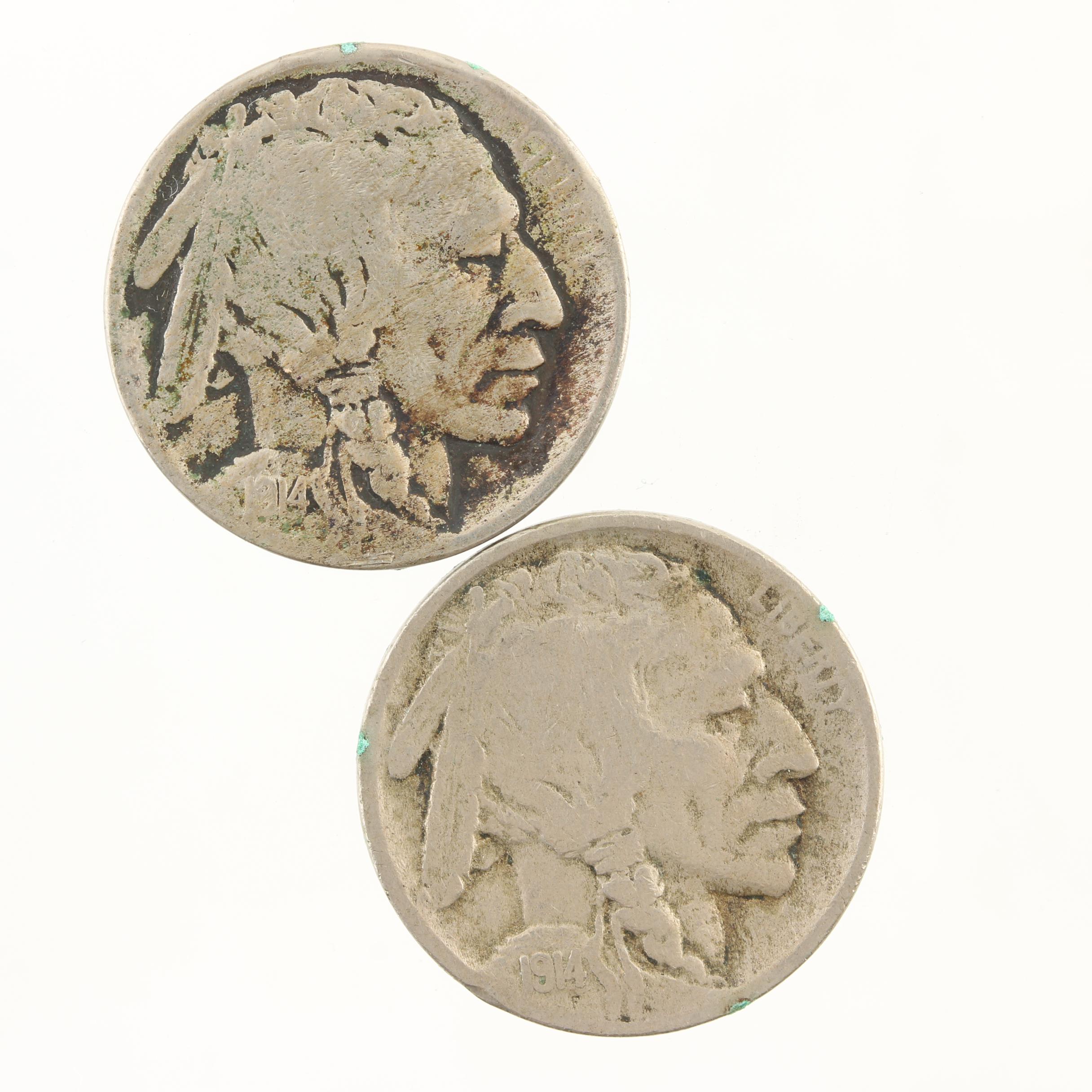 Better Dates 1914-D and 1914-S Buffalo Nickels