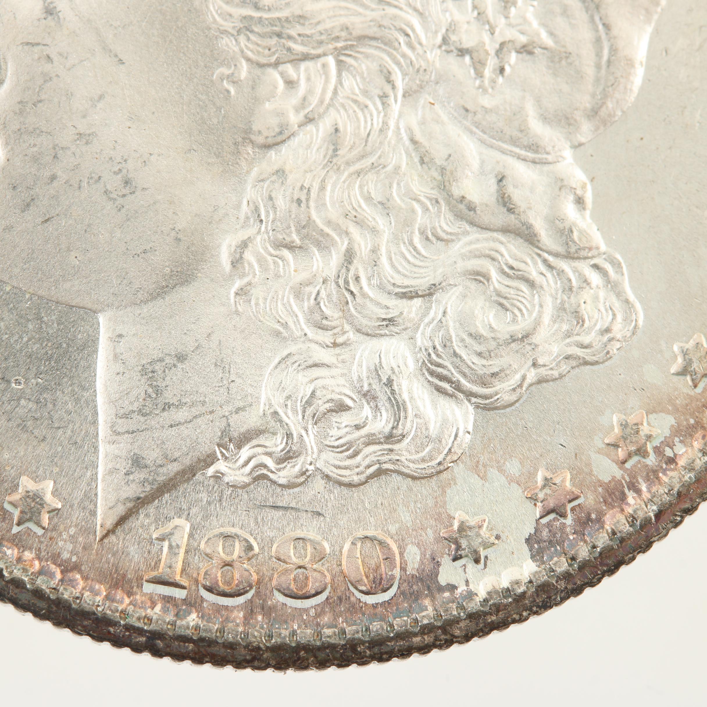 1880-S Morgan Silver Dollar