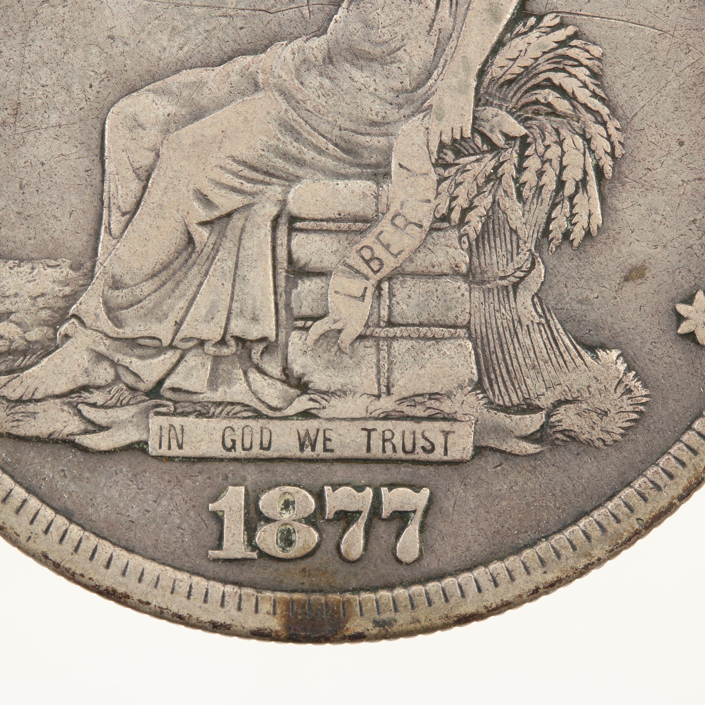 1877-S Silver Trade Dollar