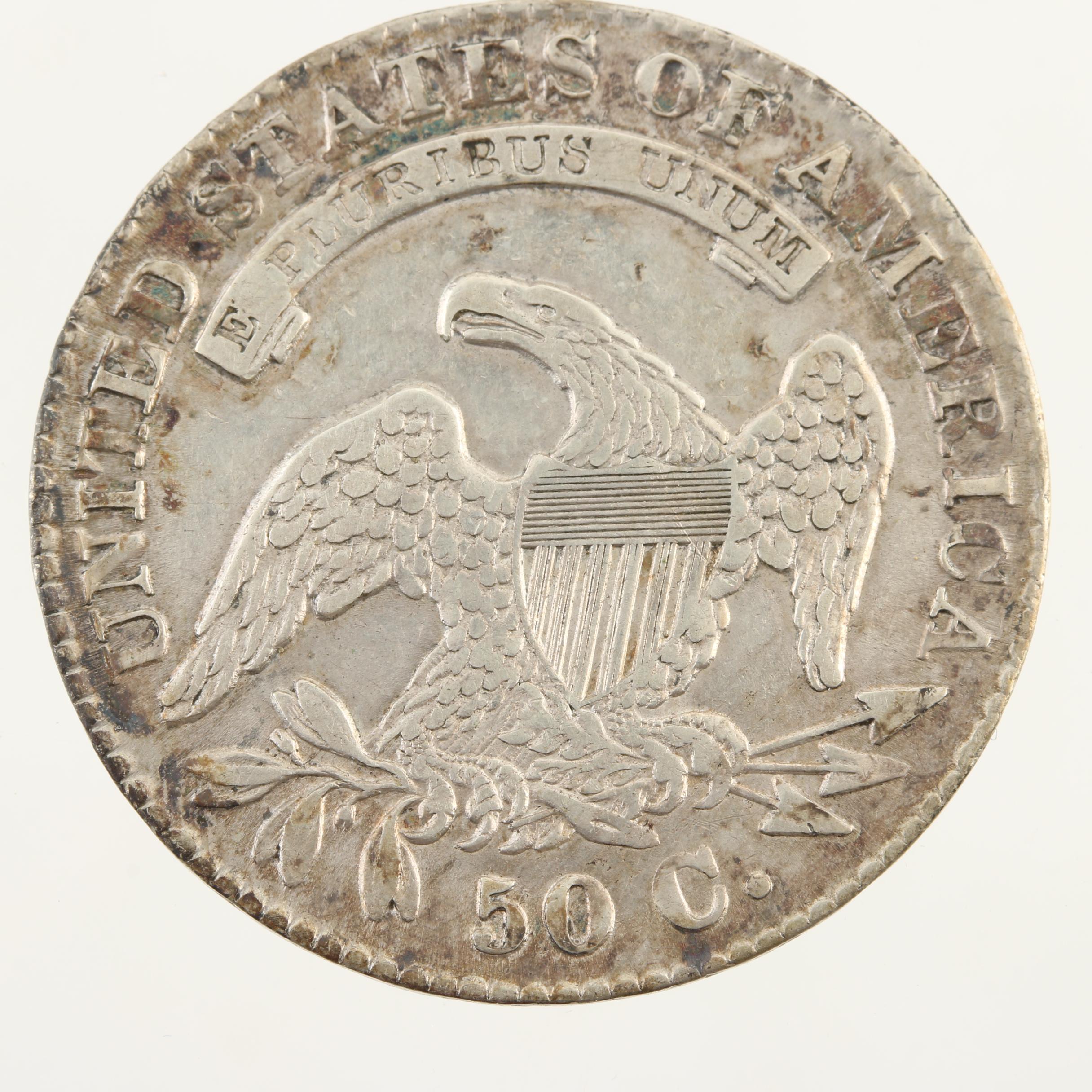 1830 Capped Bust Silver Half Dollar