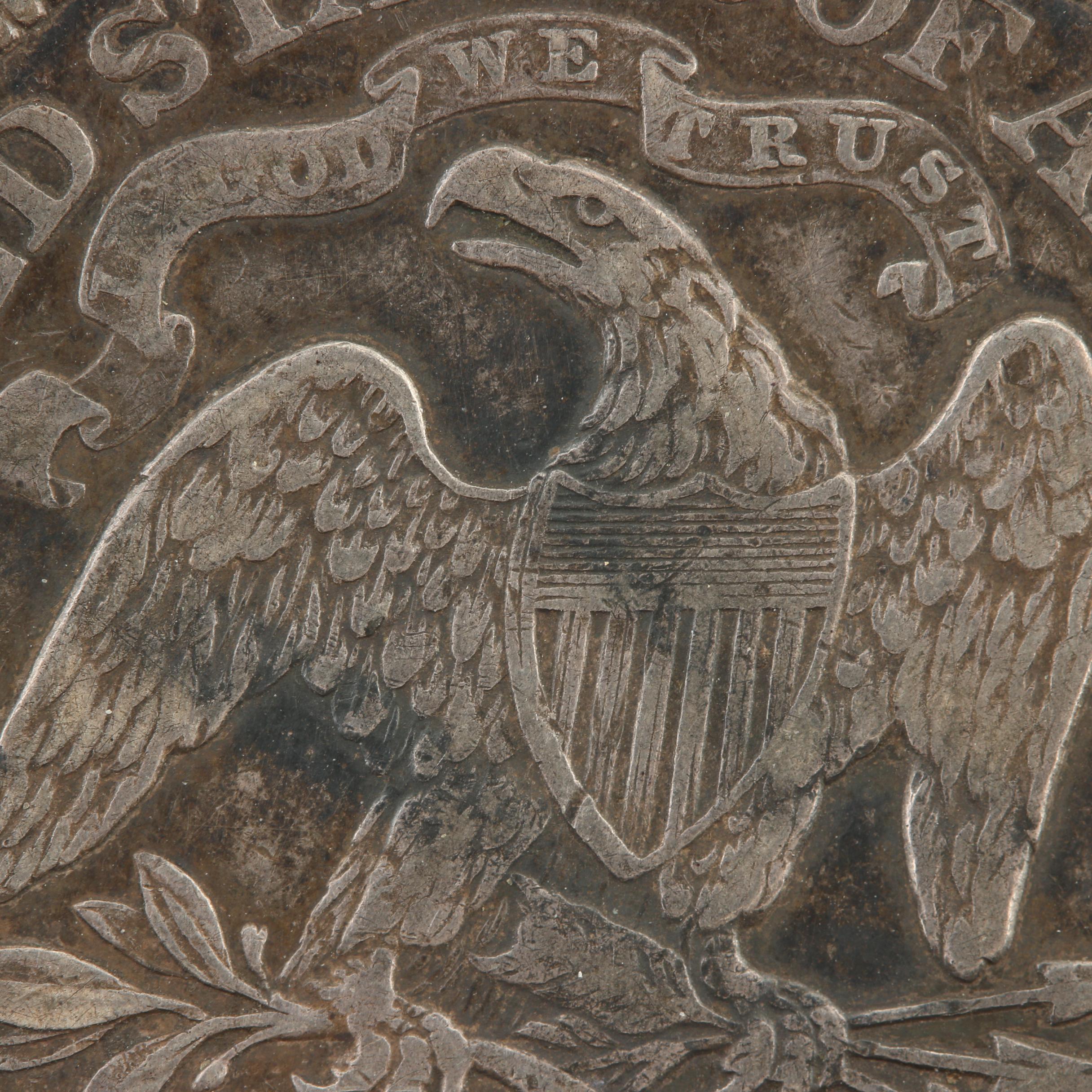 1877 Liberty Seated Silver Half Dollar