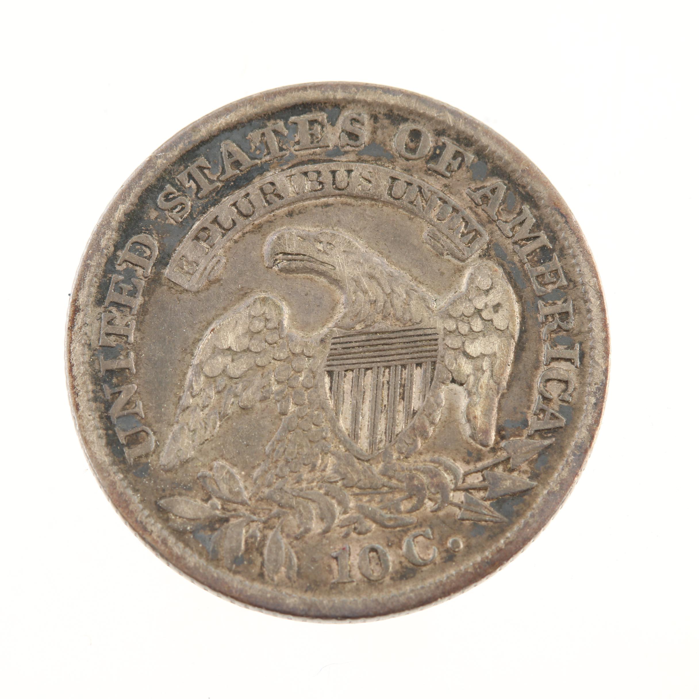 1836 Capped Bust Silver Dime