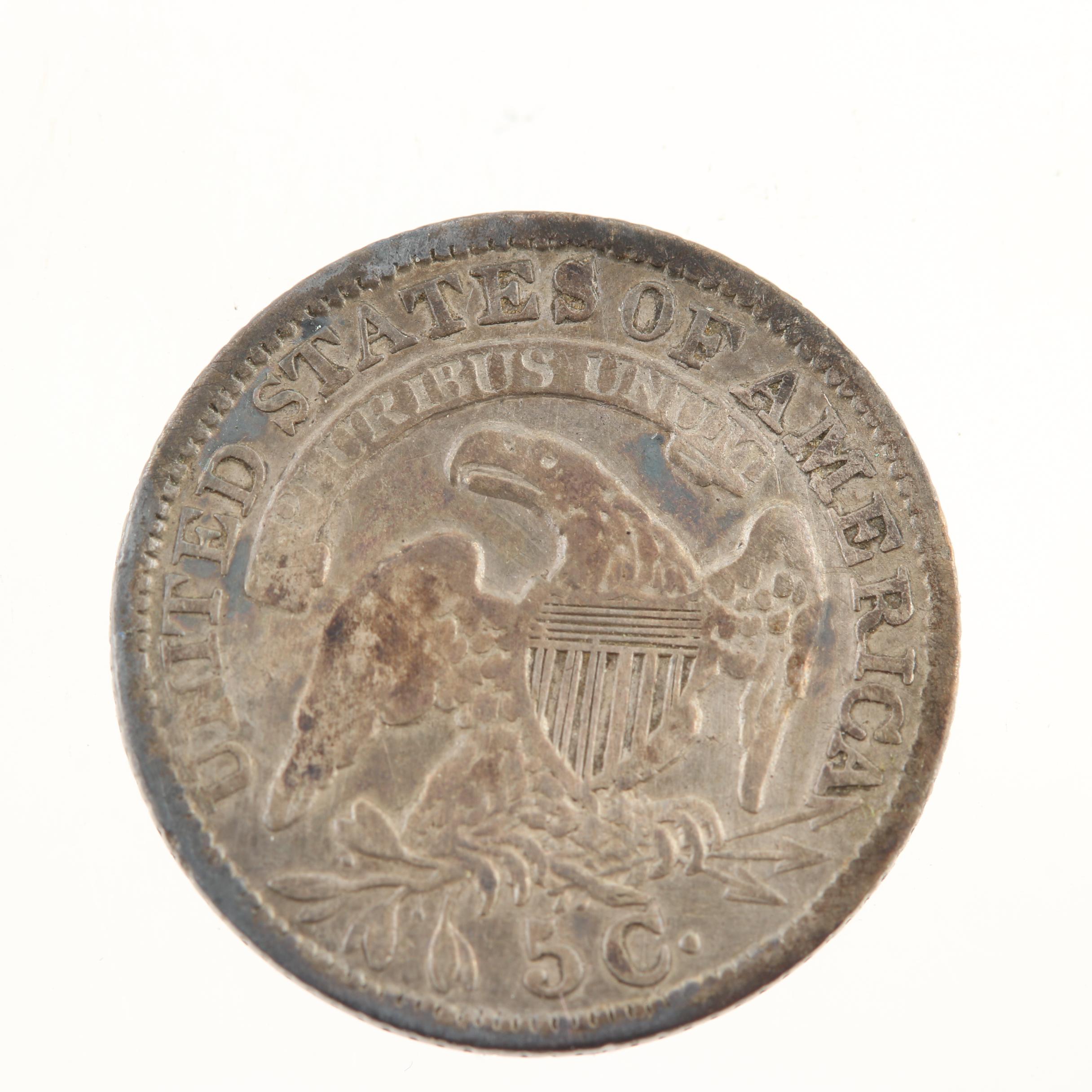 1834 Capped Bust Silver Half Dime