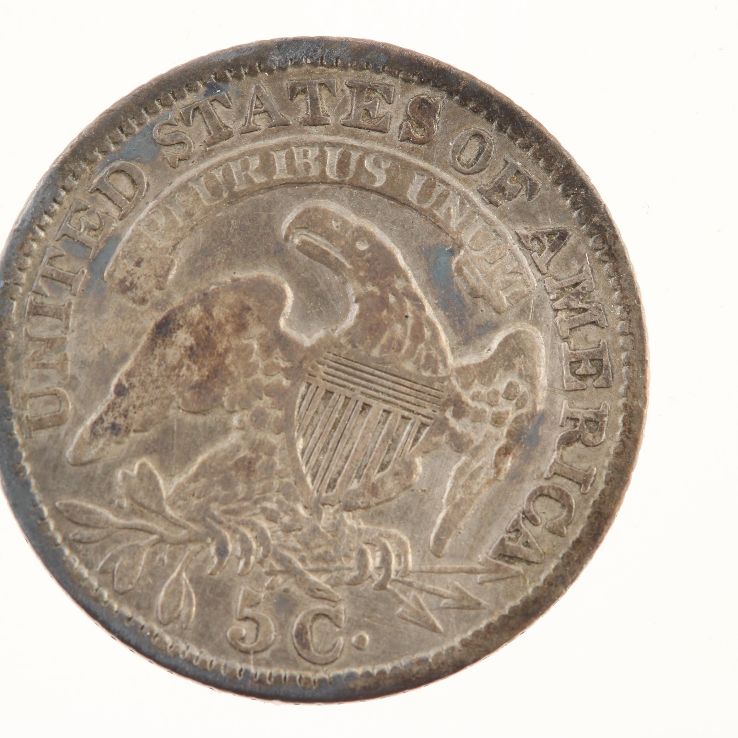 1834 Capped Bust Silver Half Dime