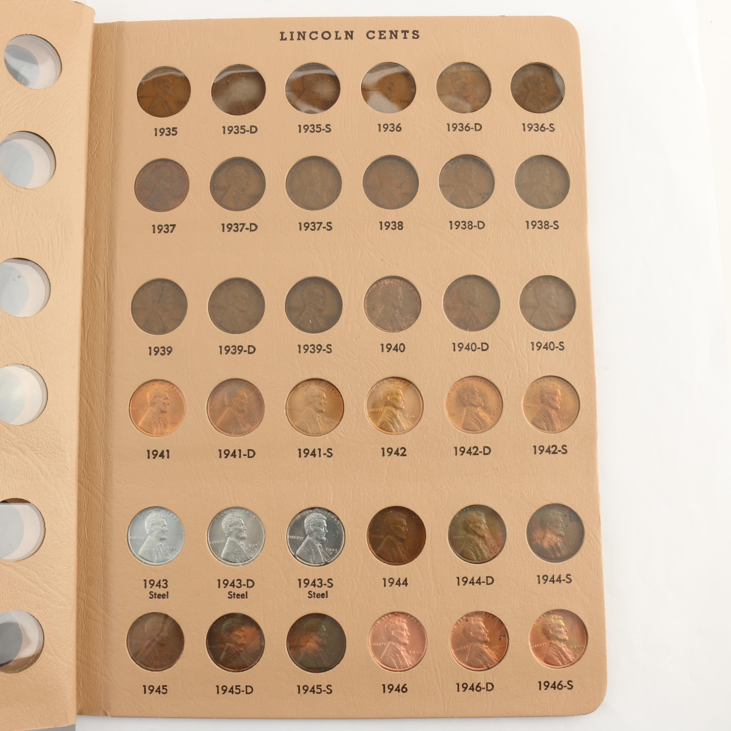 Dansco Album of Lincoln Cents