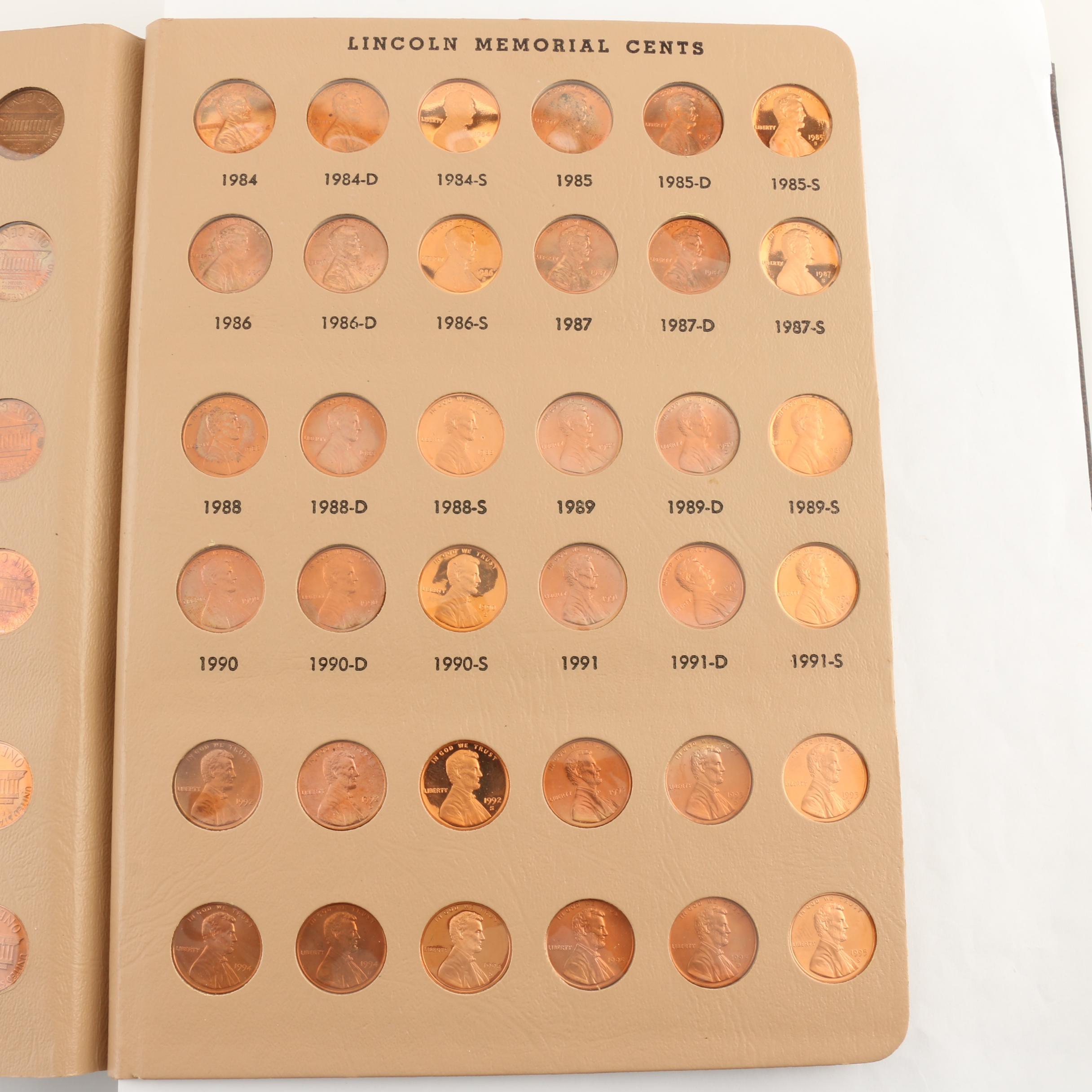 Dansco Album of Lincoln Cents