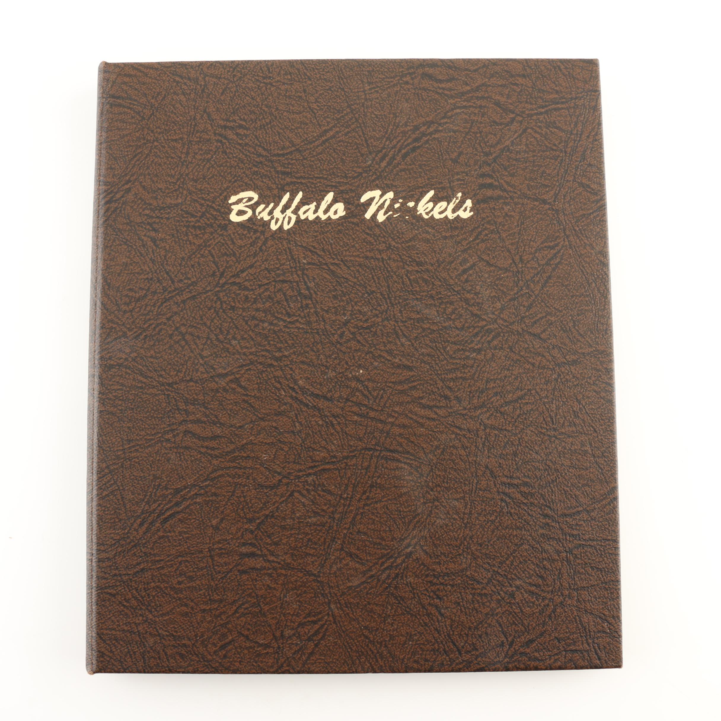 Thirty-Seven Buffalo Nickels in a Dansco Album