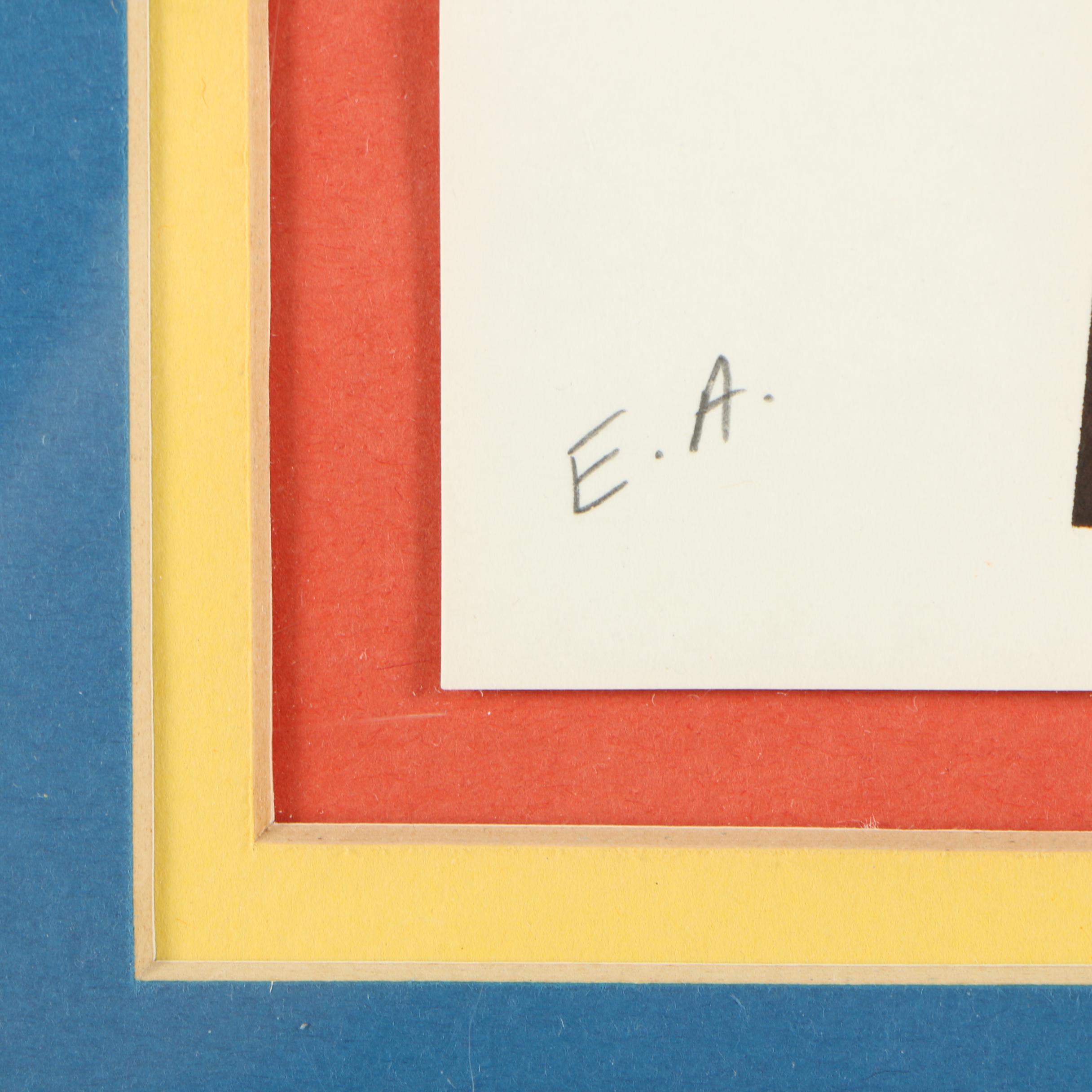 Alexander Calder Artist's Proof Lithograph "Squash Blossoms"