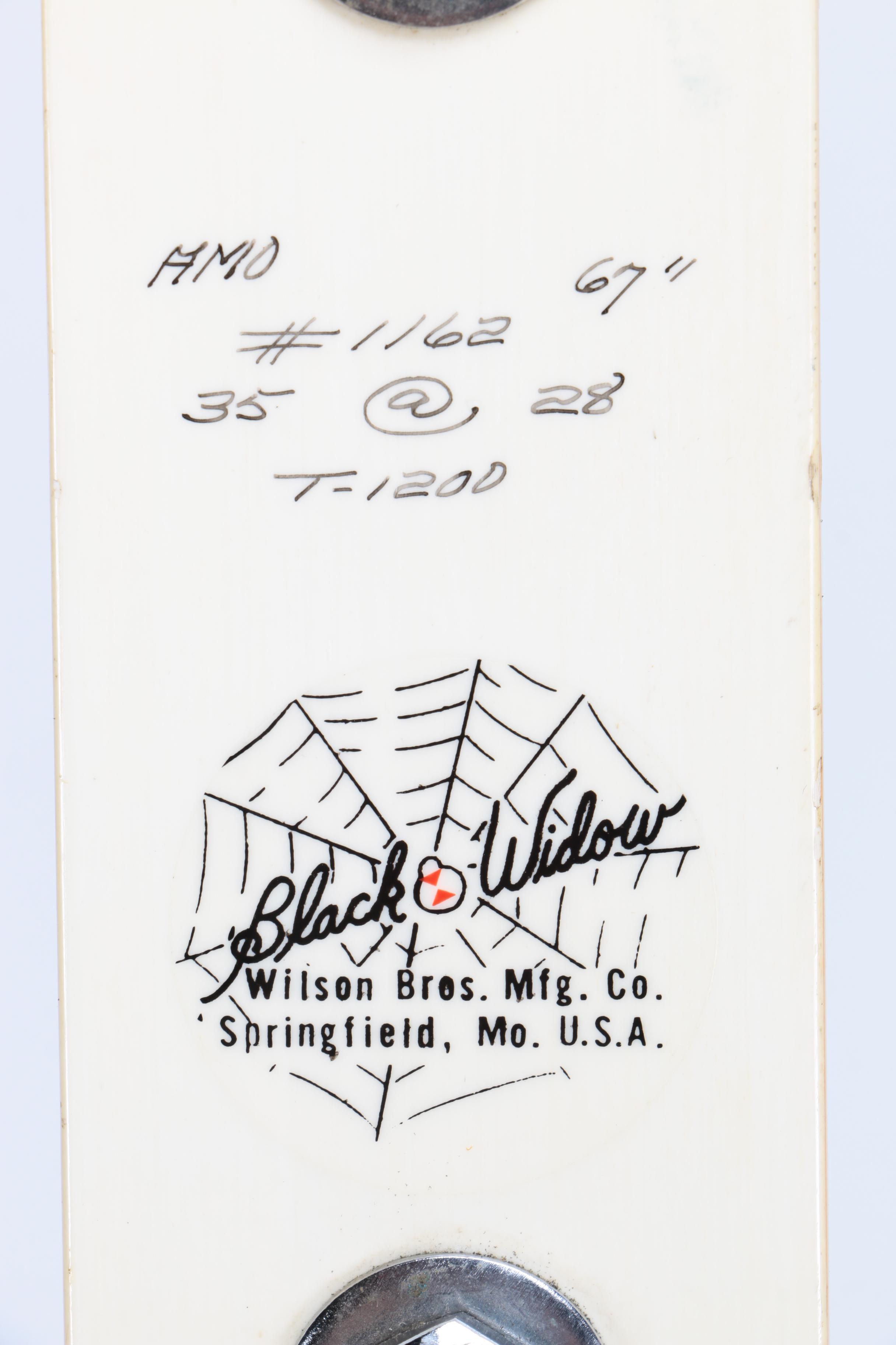 Black Widow Recurve Bow with Case and Accessories