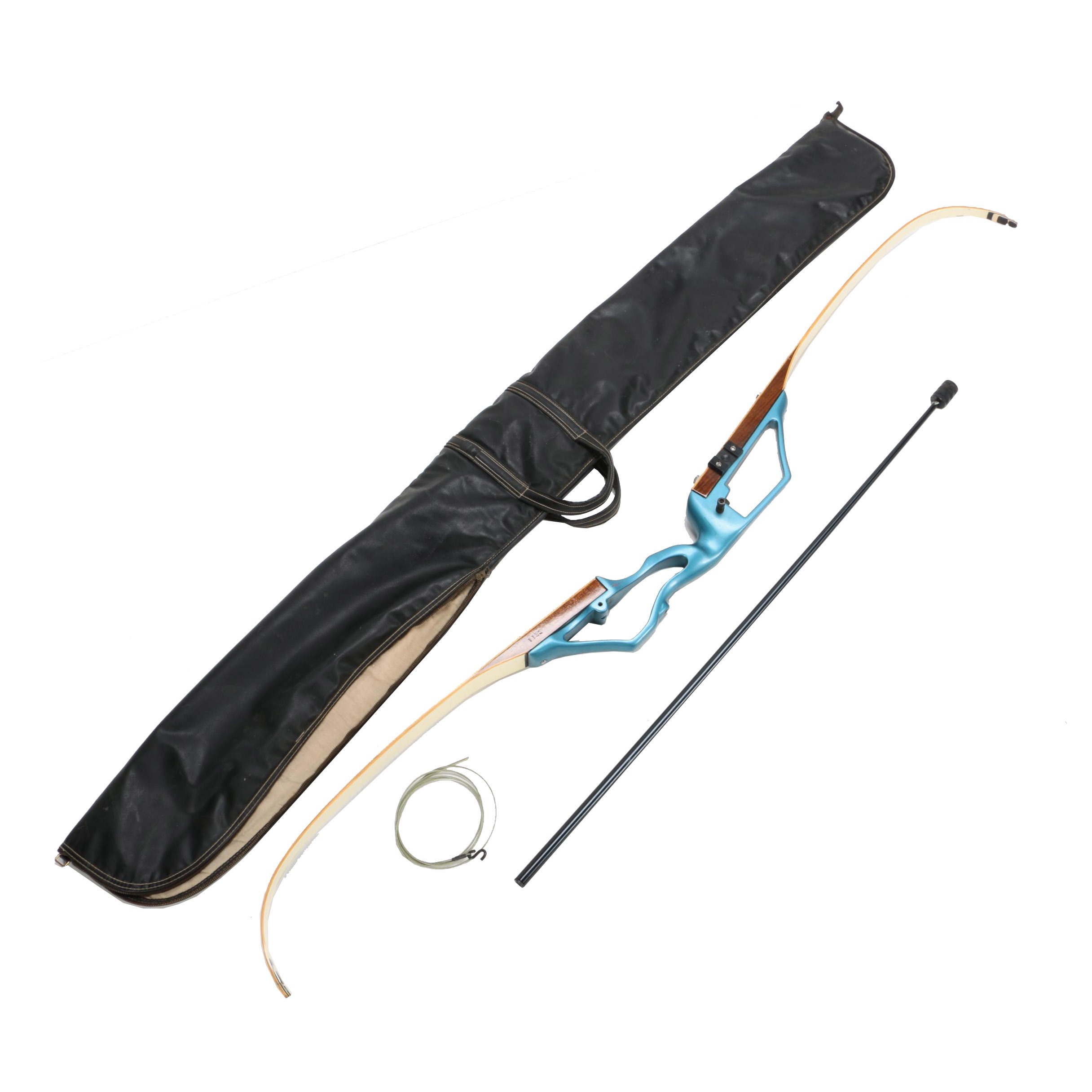 Black Widow Recurve Bow with Case and Accessories