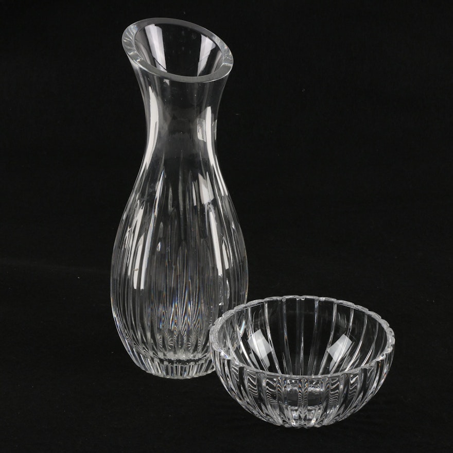 Marquis by Waterford Crystal "Barcelona" Carafe and Bowl