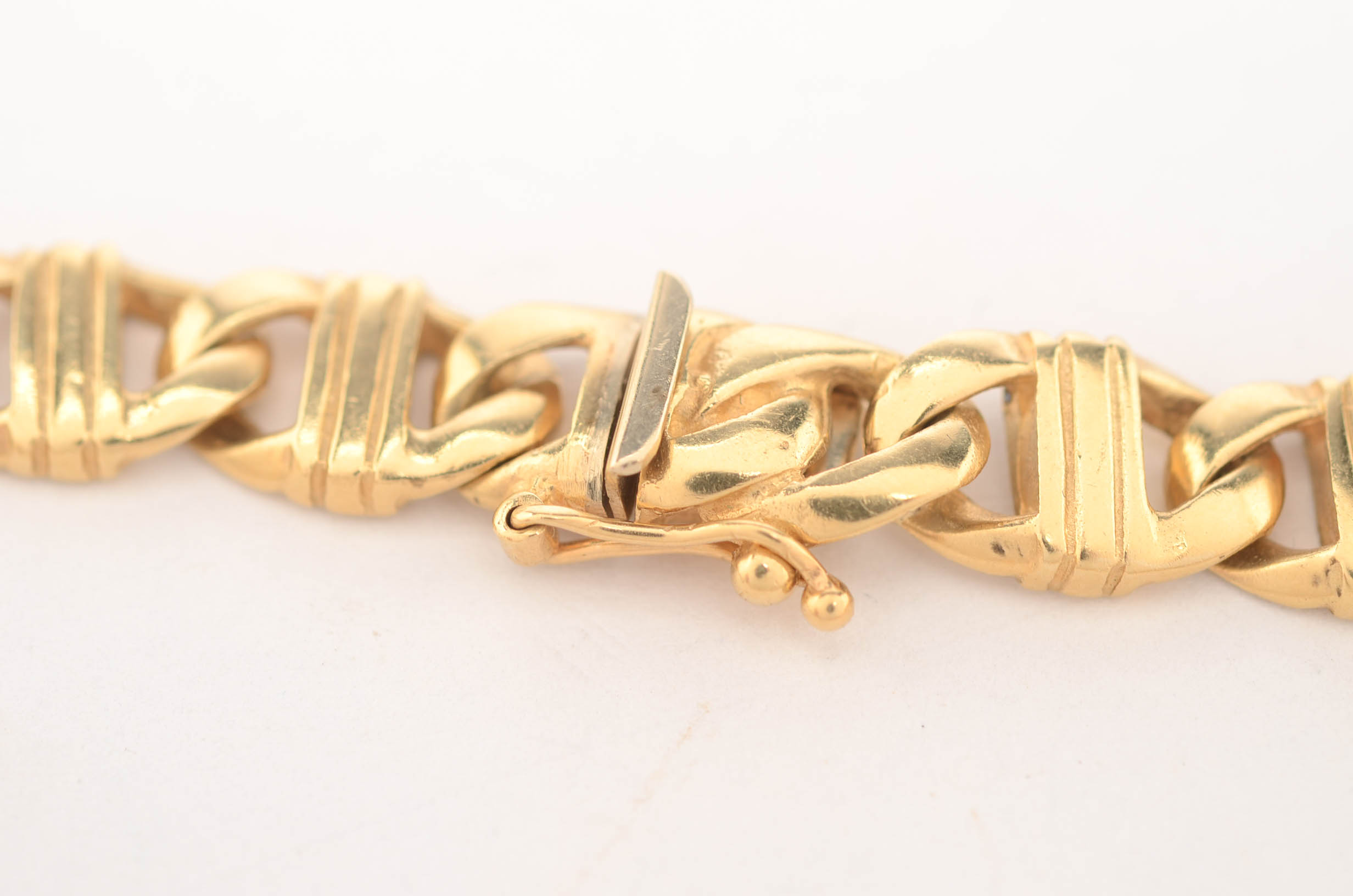 14K Yellow Gold and Gemstone Necklace