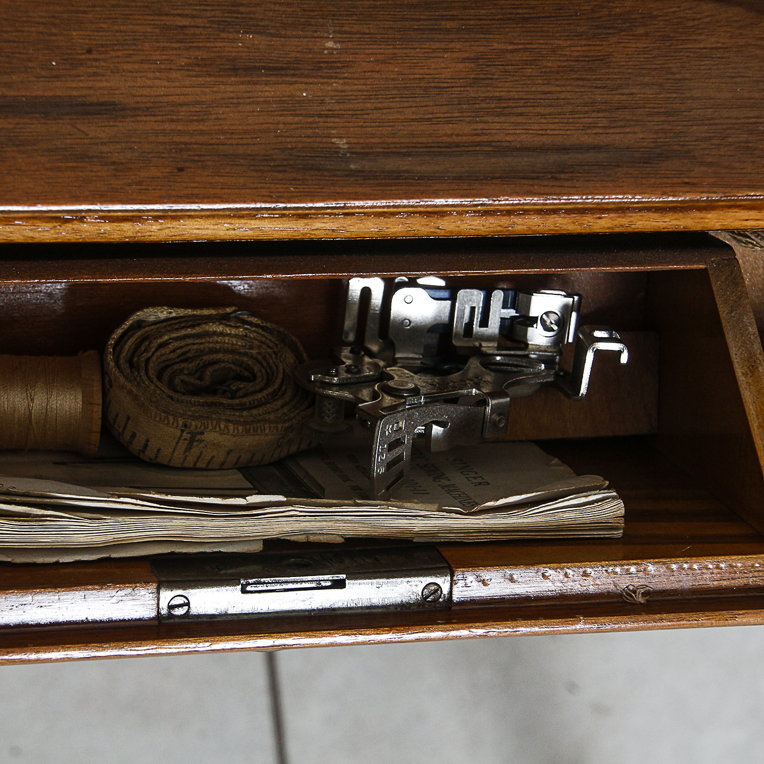 Built-in Singer Sewing Machine