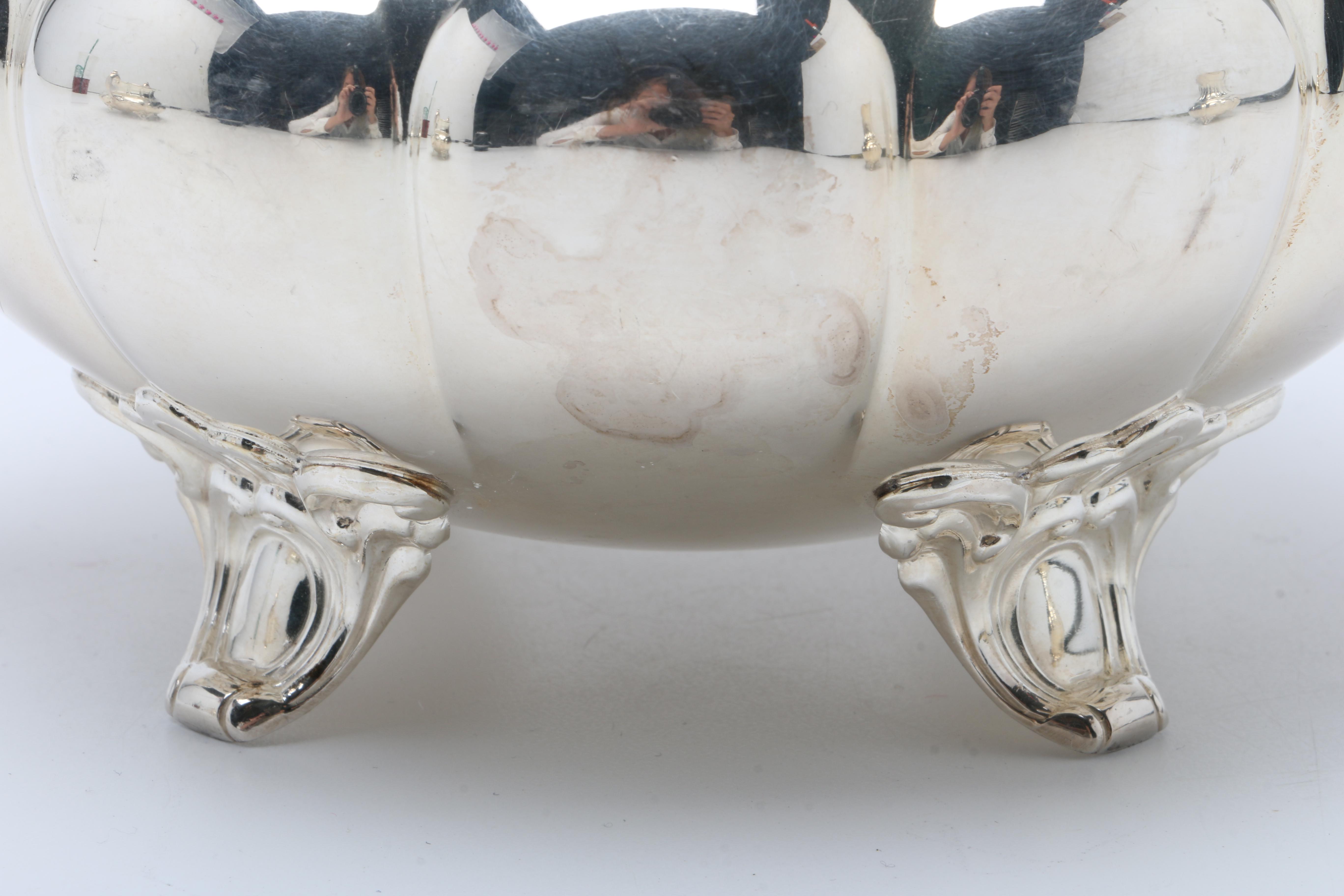 Vintage Norwegian 830 Silver Three Piece Coffee Set