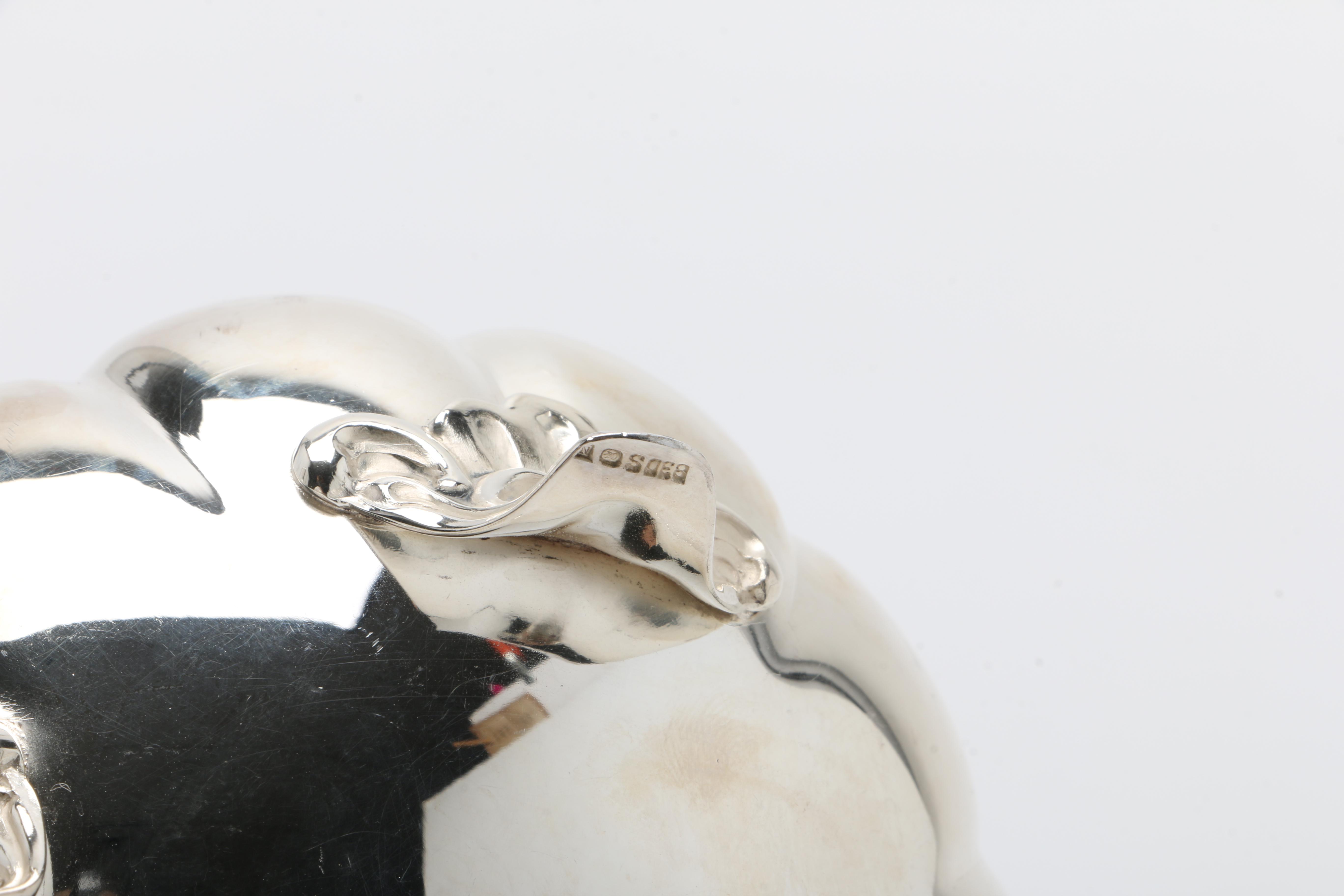 Vintage Norwegian 830 Silver Three Piece Coffee Set