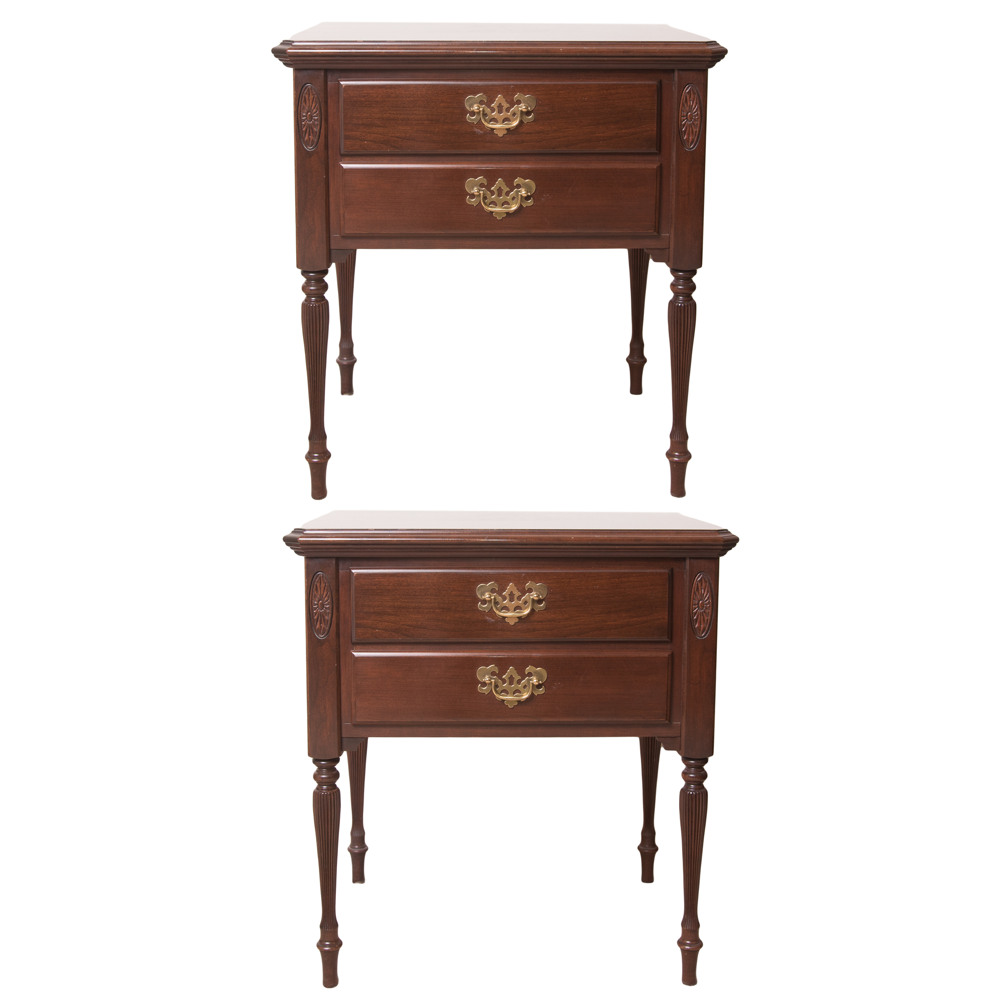 Colonial Revival Night Stands by Ethan Allen