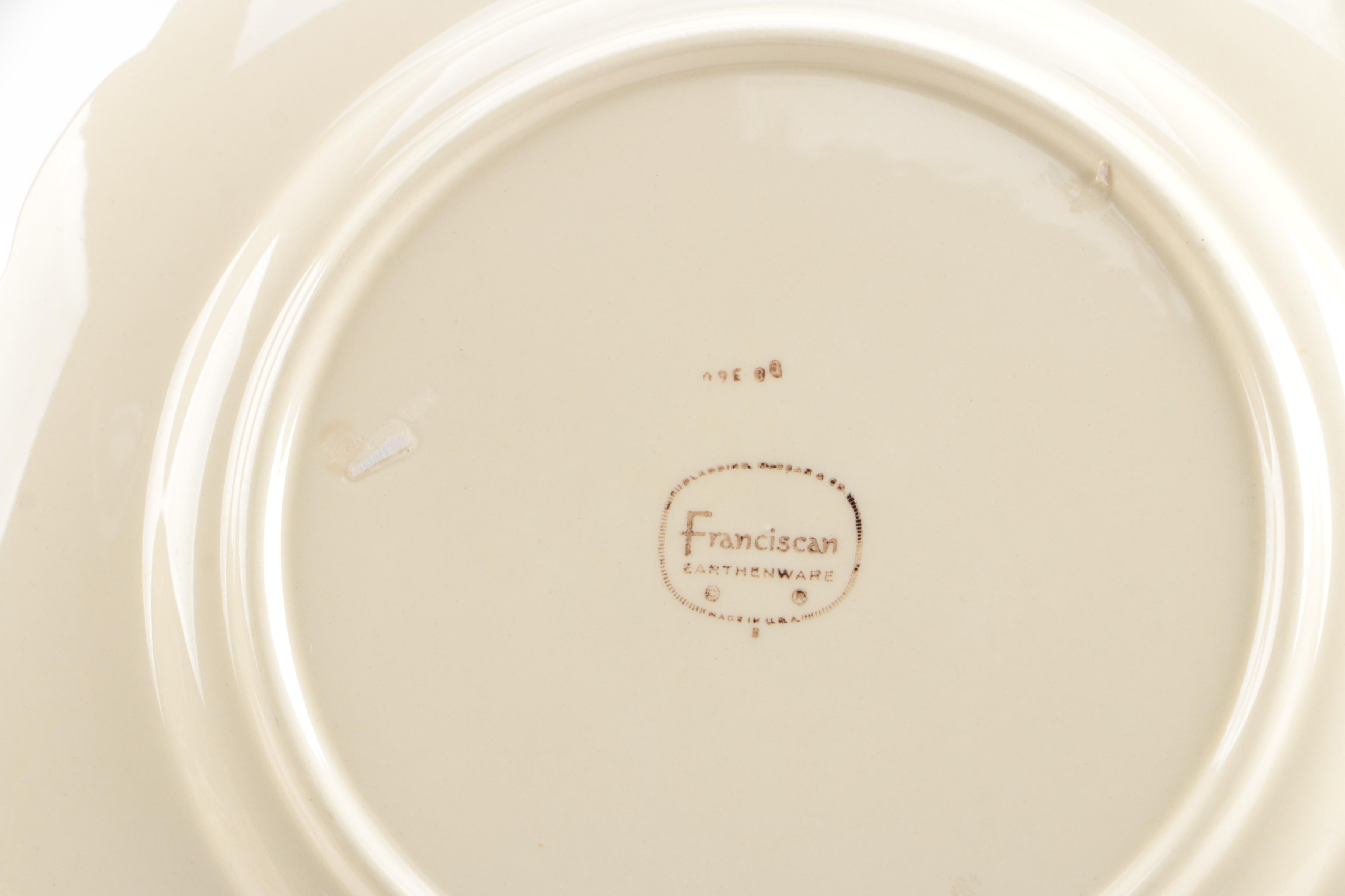 Franciscan "Desert Rose" Earthenware Dinnerware Service for Six