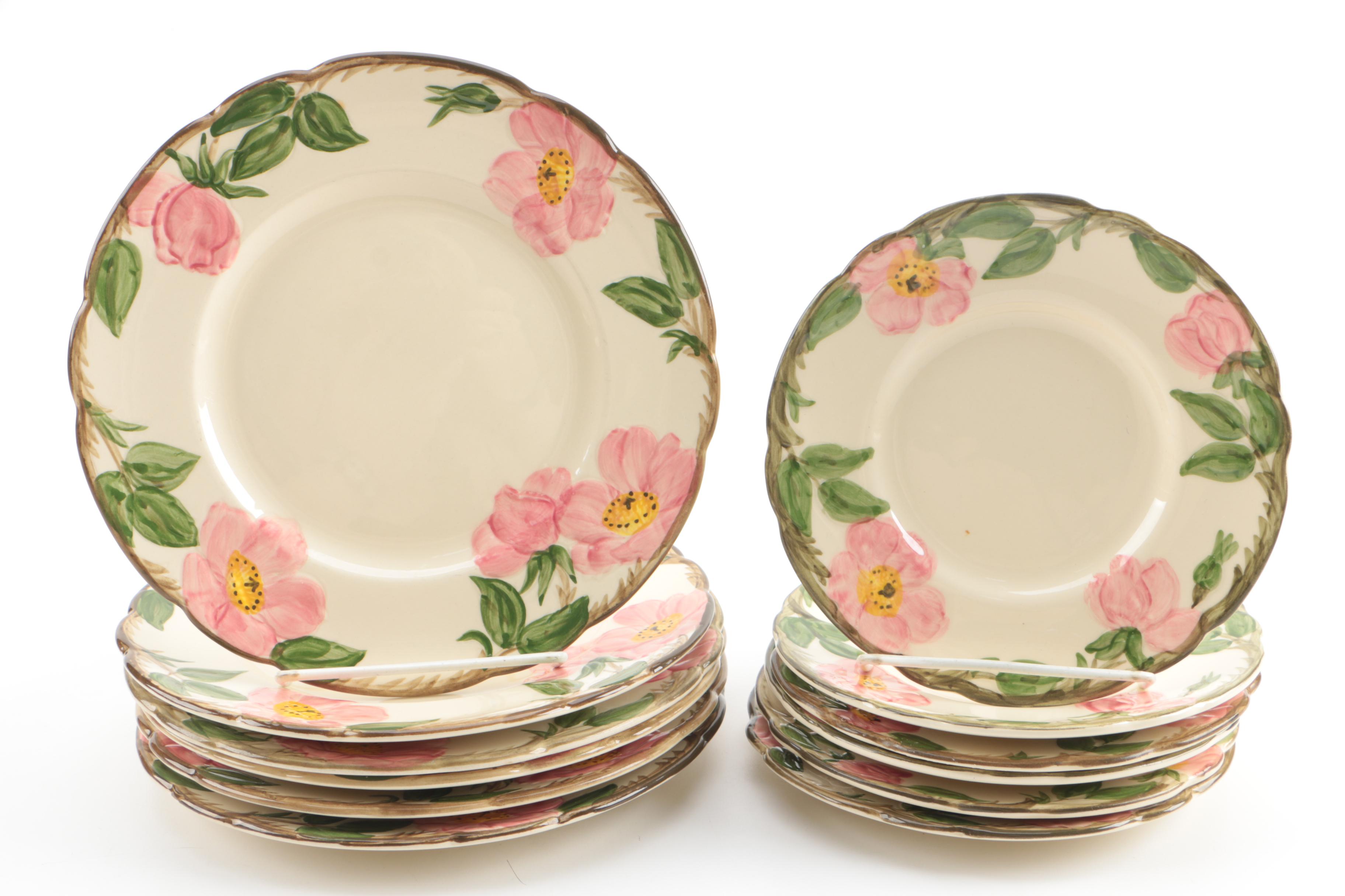 Franciscan "Desert Rose" Earthenware Dinnerware Service for Six