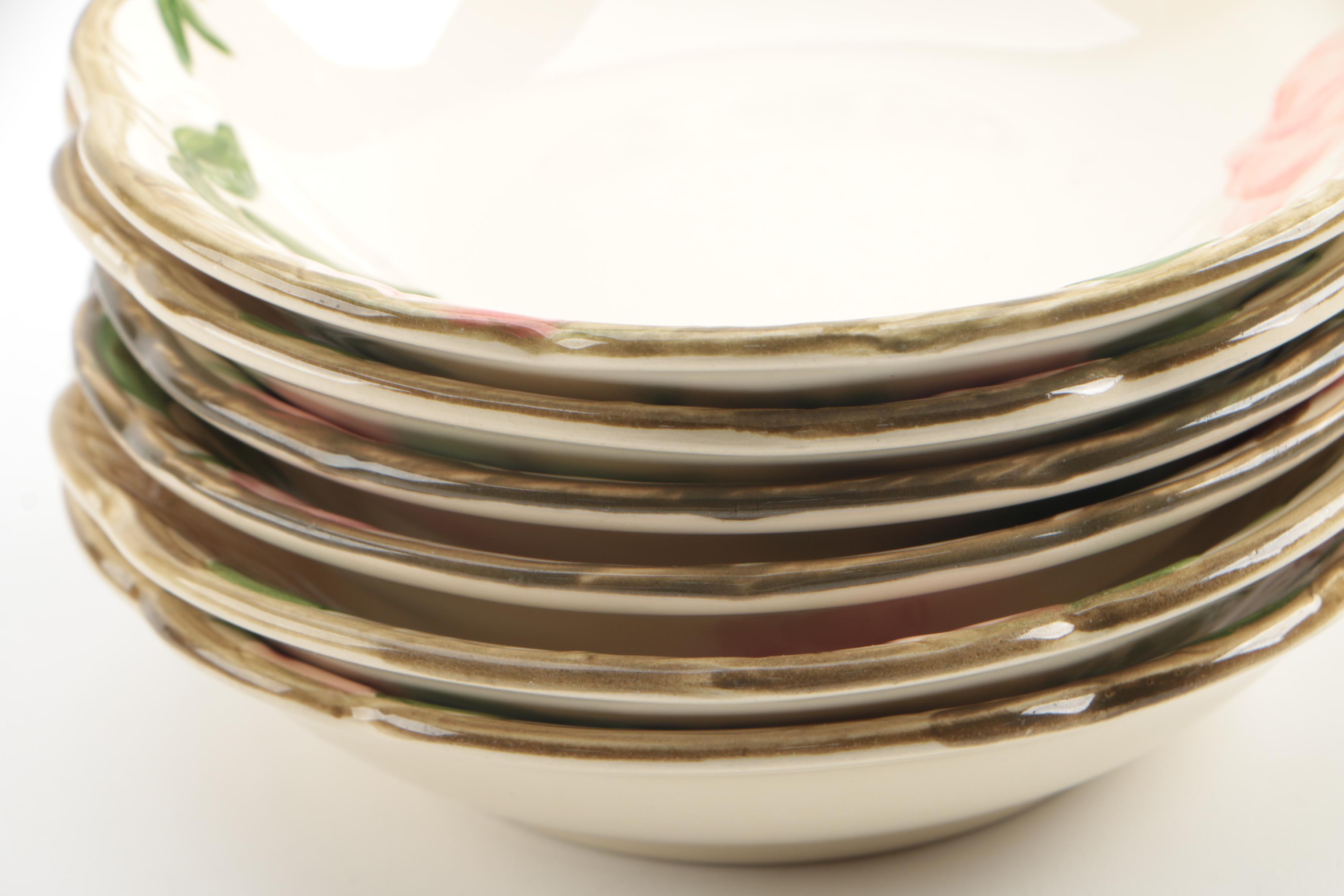 Franciscan "Desert Rose" Earthenware Dinnerware Service for Six