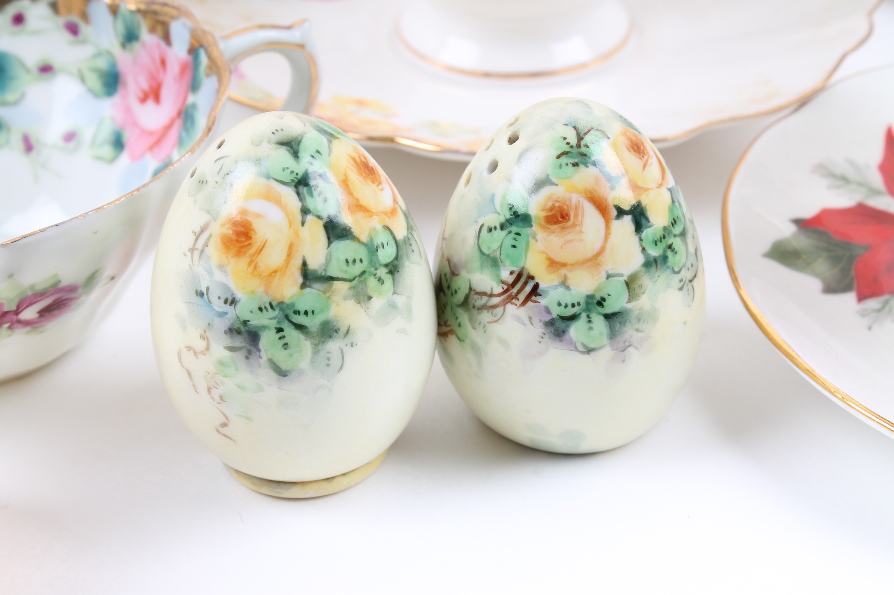 Antique and Vintage Porcelain Tableware Including Limoges