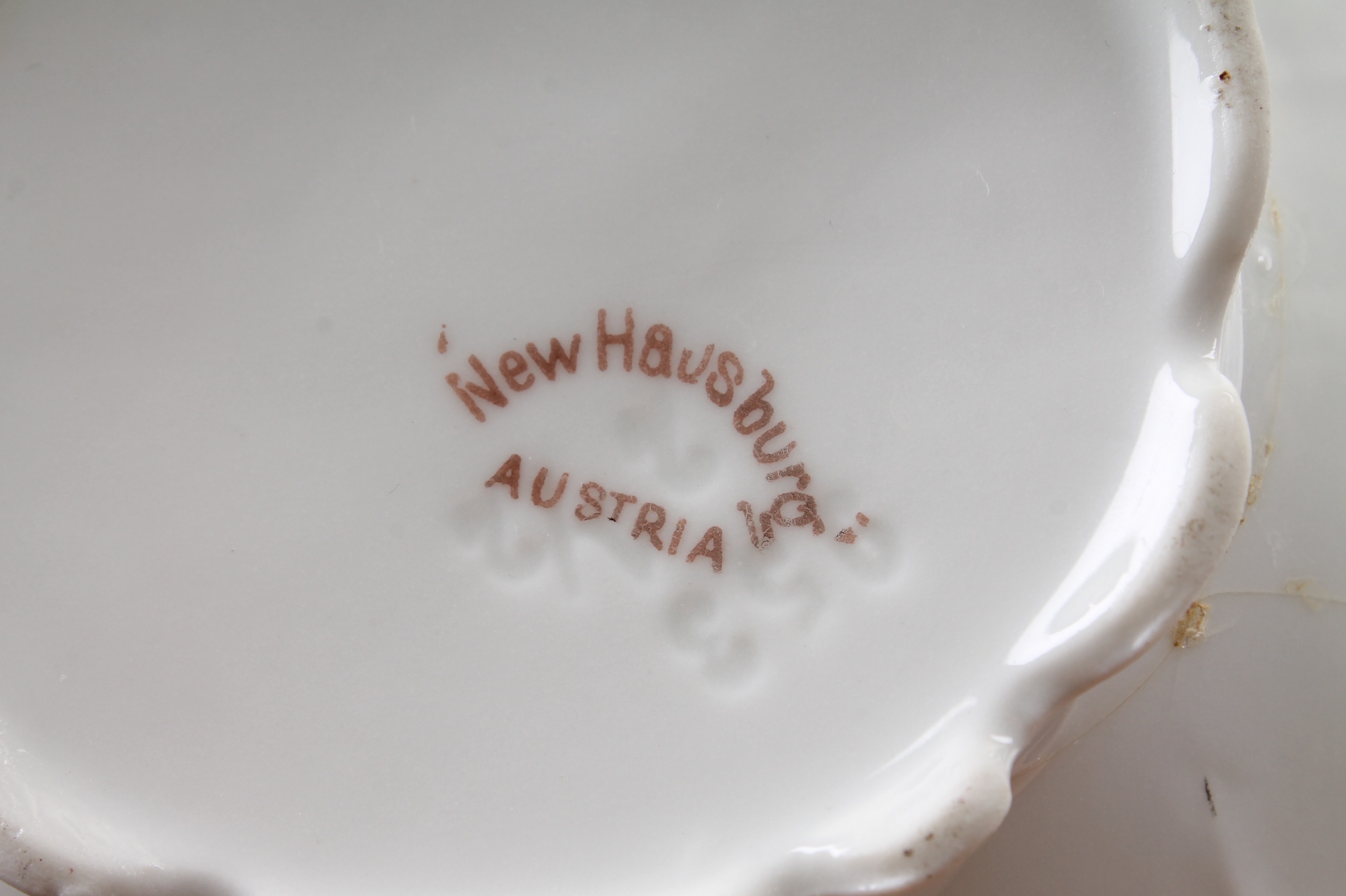 Antique and Vintage Porcelain Tableware Including Limoges