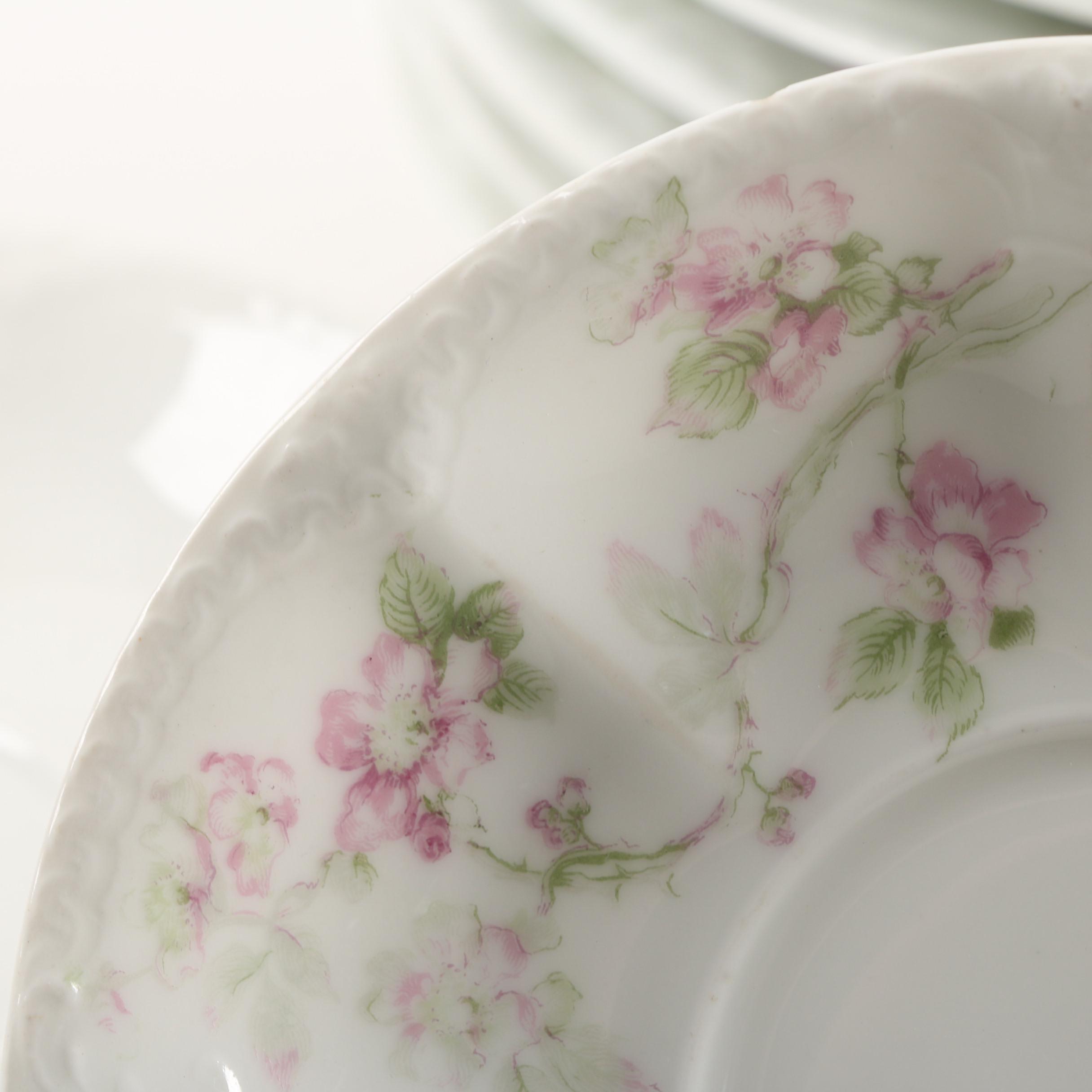 Vintage Theodore Haviland Limoges Porcelain Dinnerware ca. 1903-25