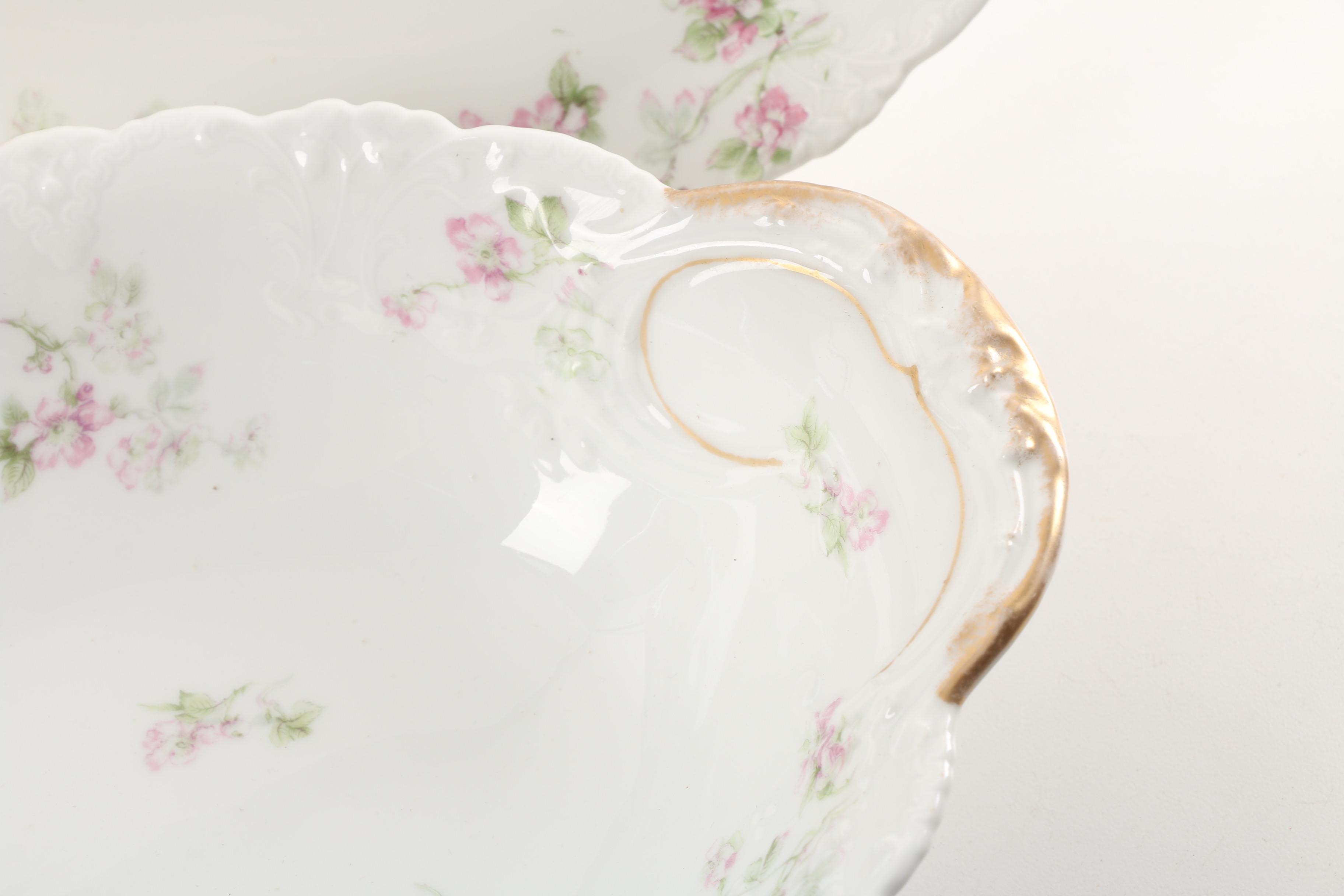 Vintage Theodore Haviland Limoges Porcelain Dinnerware ca. 1903-25