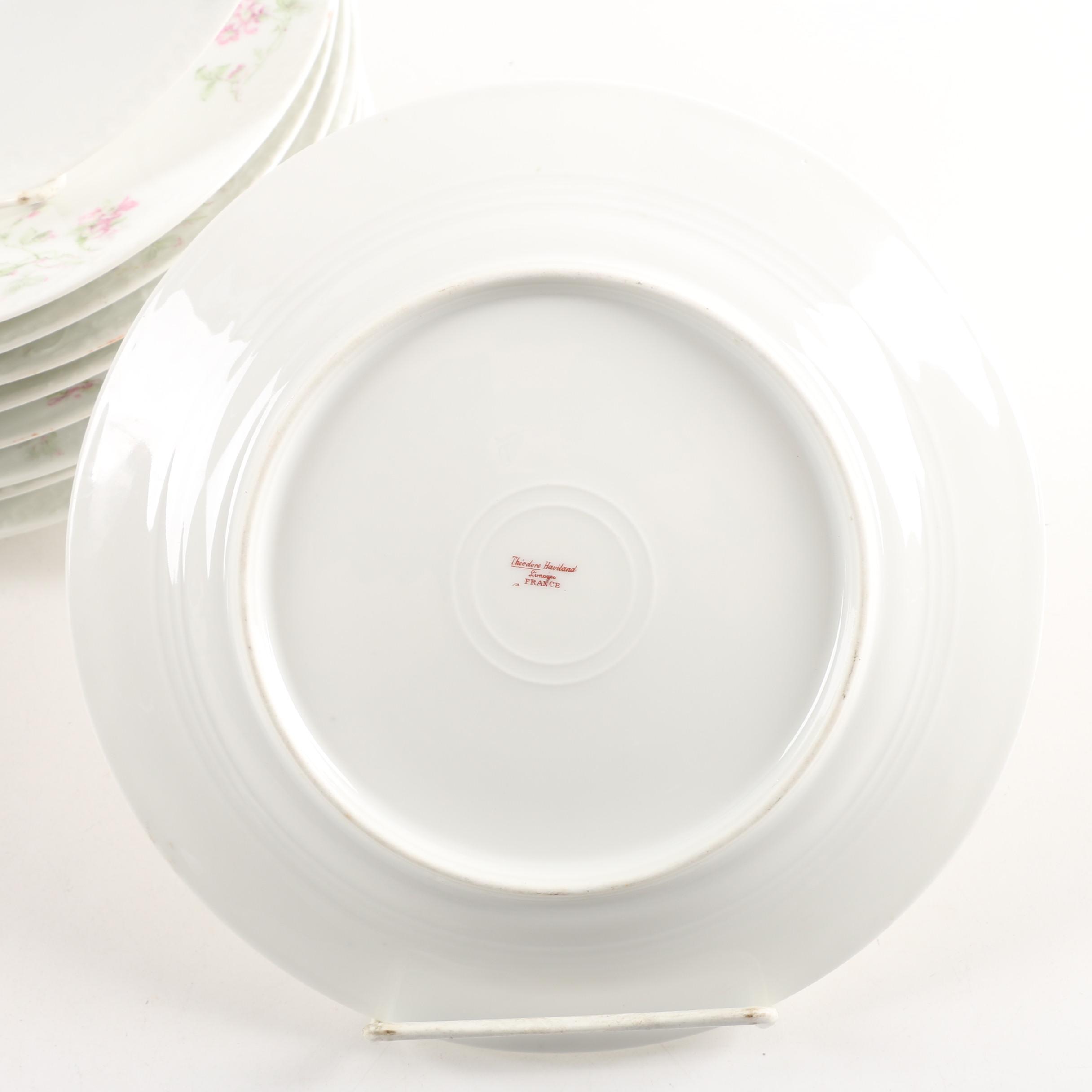 Vintage Theodore Haviland Limoges Porcelain Dinnerware ca. 1903-25
